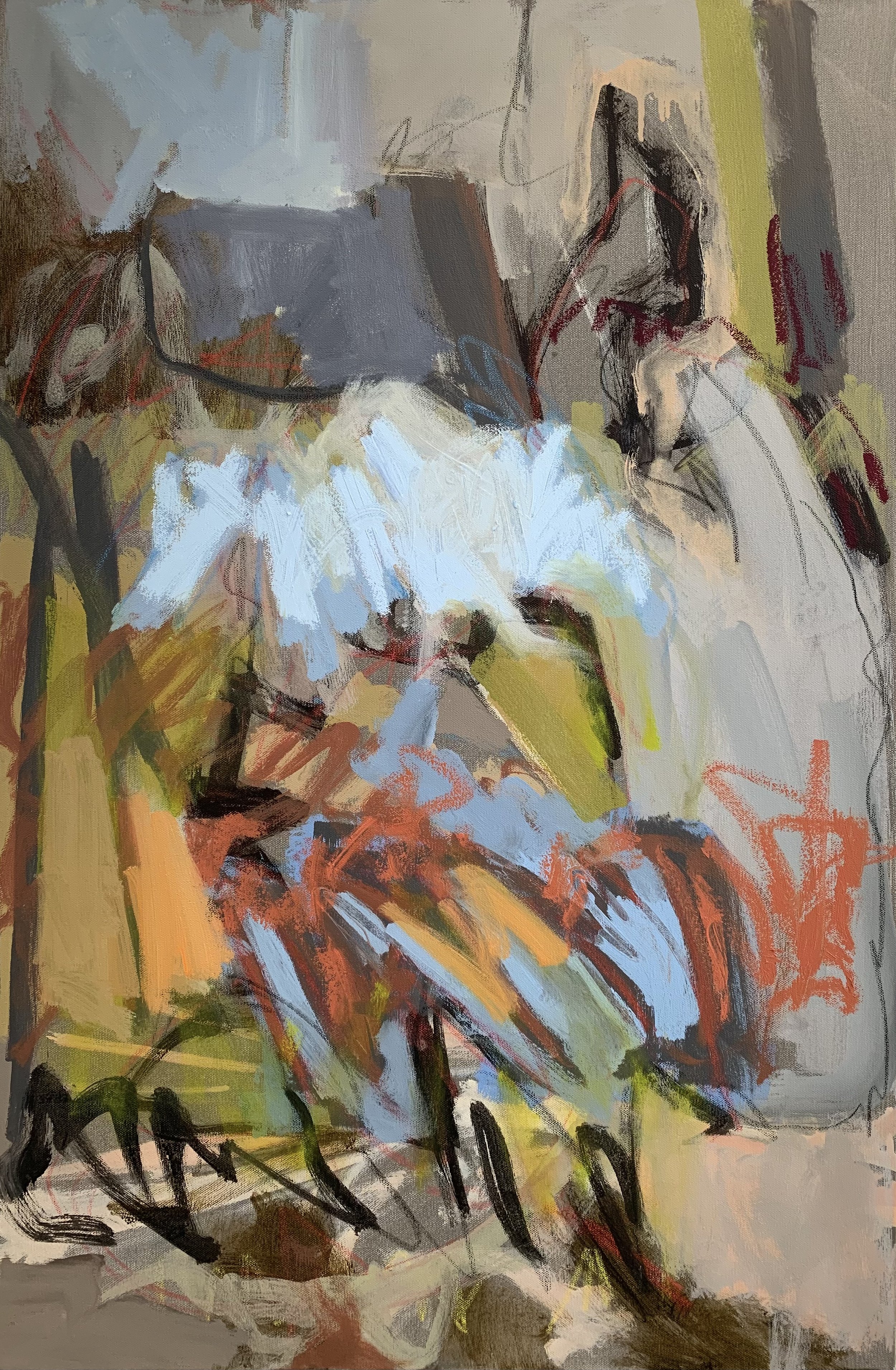 Mist Rising, 36x24, $4,000.