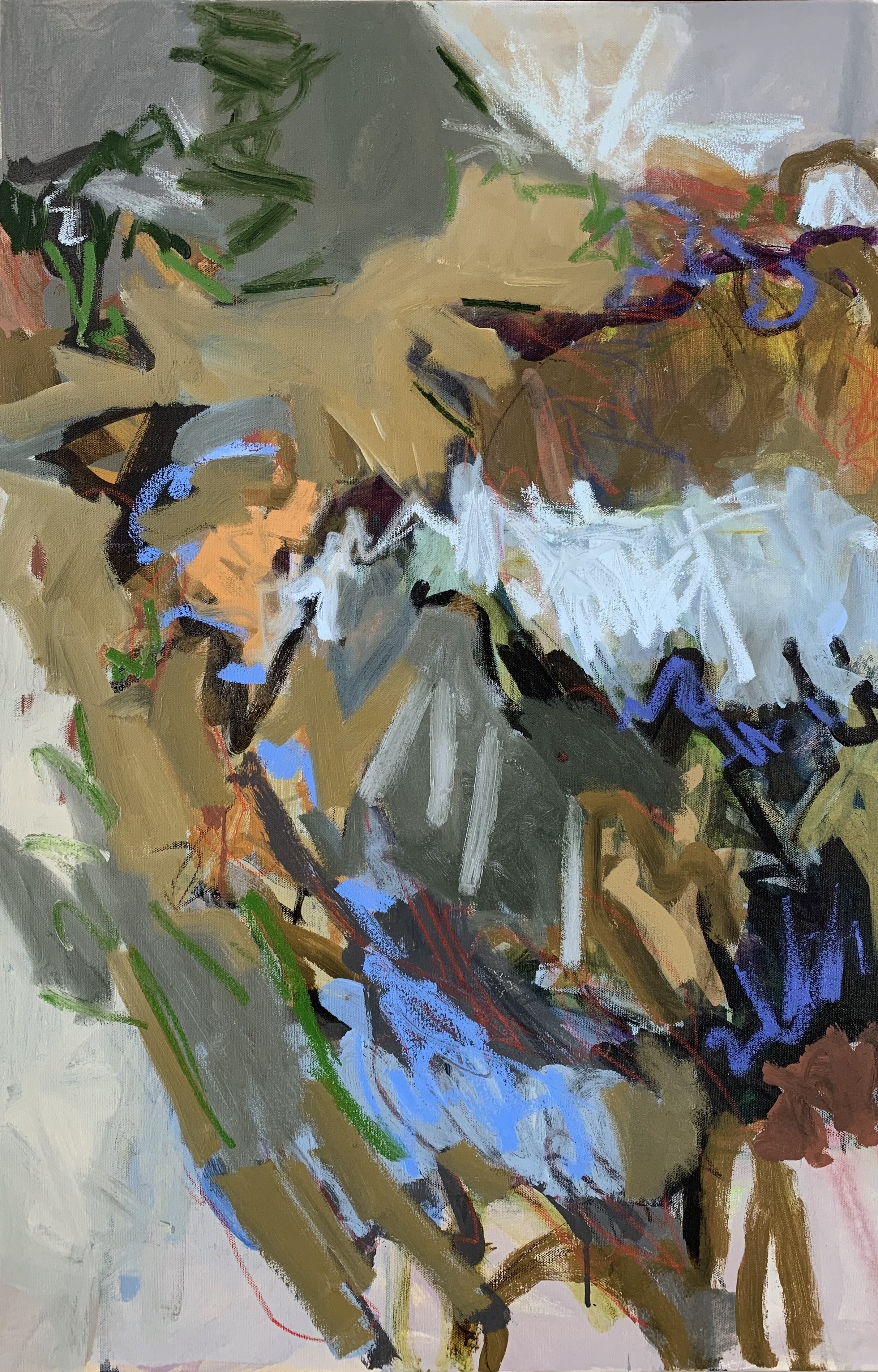 Rock Slide, 36x24, $4,000.