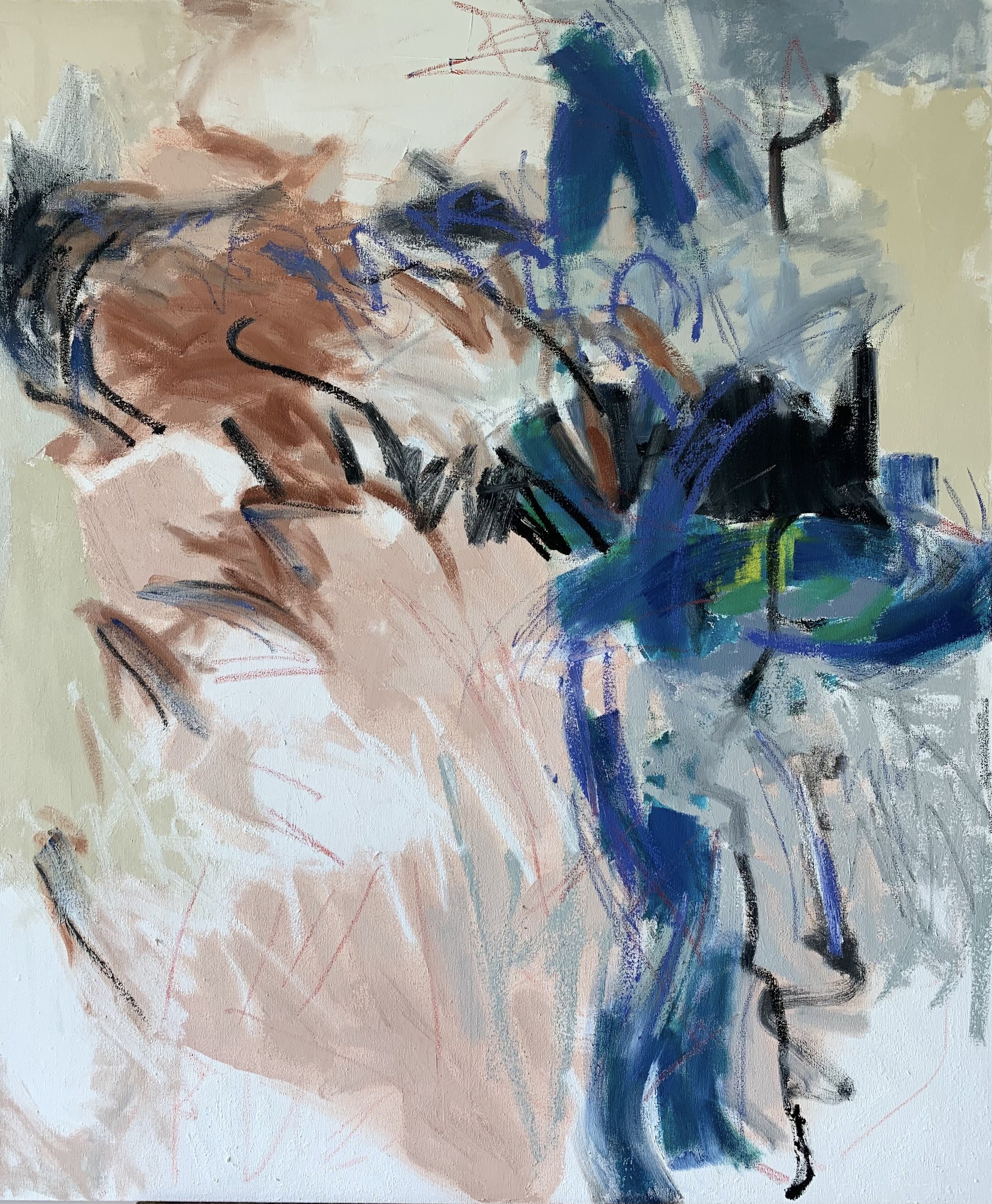 Cowpasture River, 48x40, $6,500.