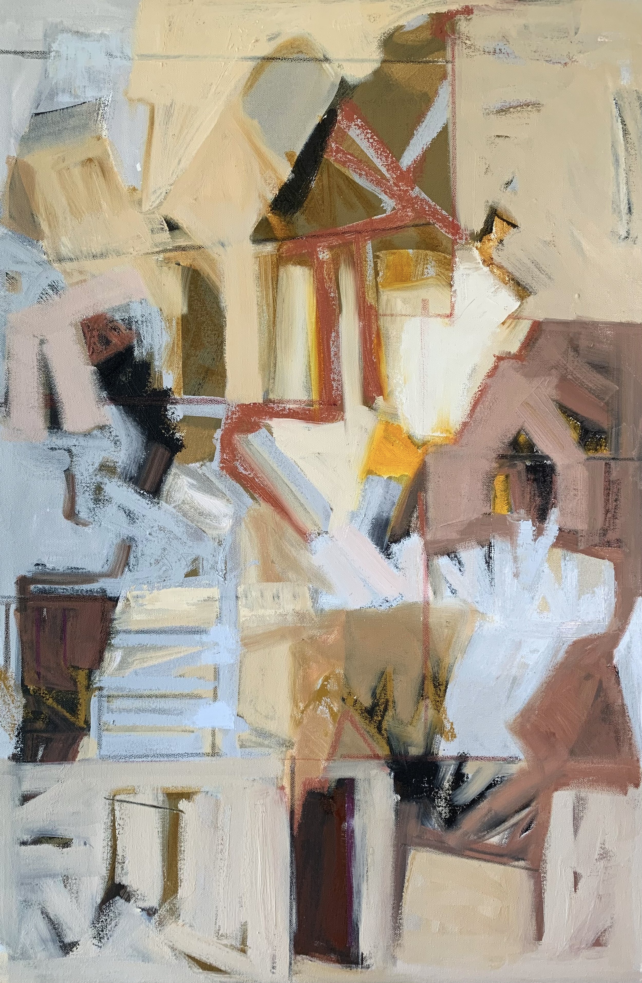 Home I, 36x24, $4,000.
