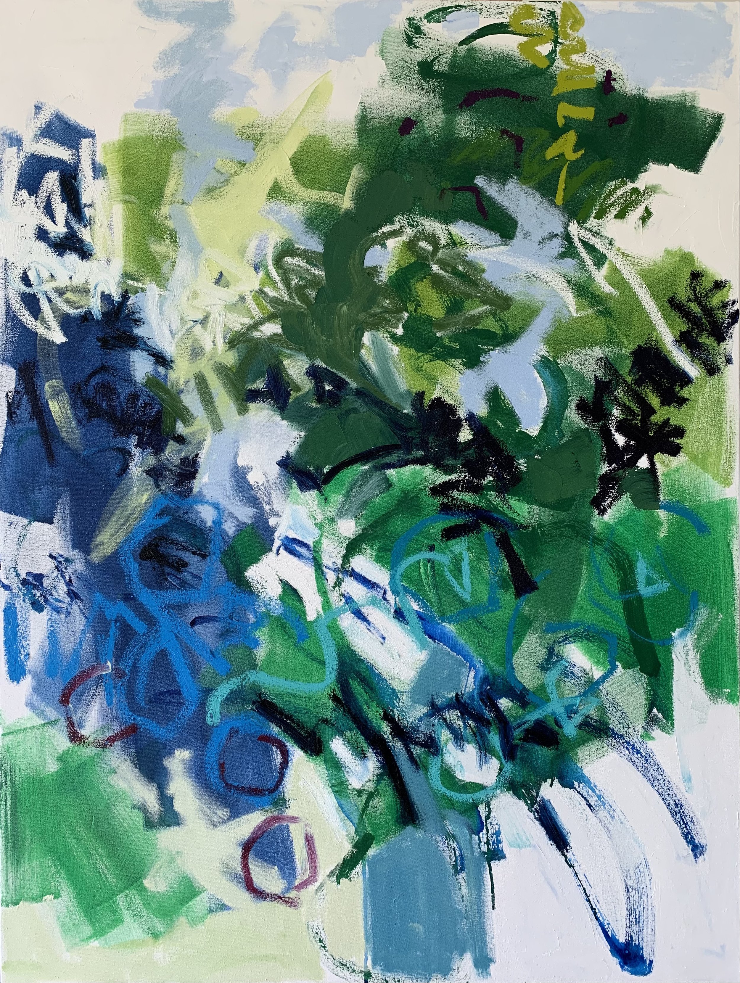 After the Rain, 48x36, $6,000.
