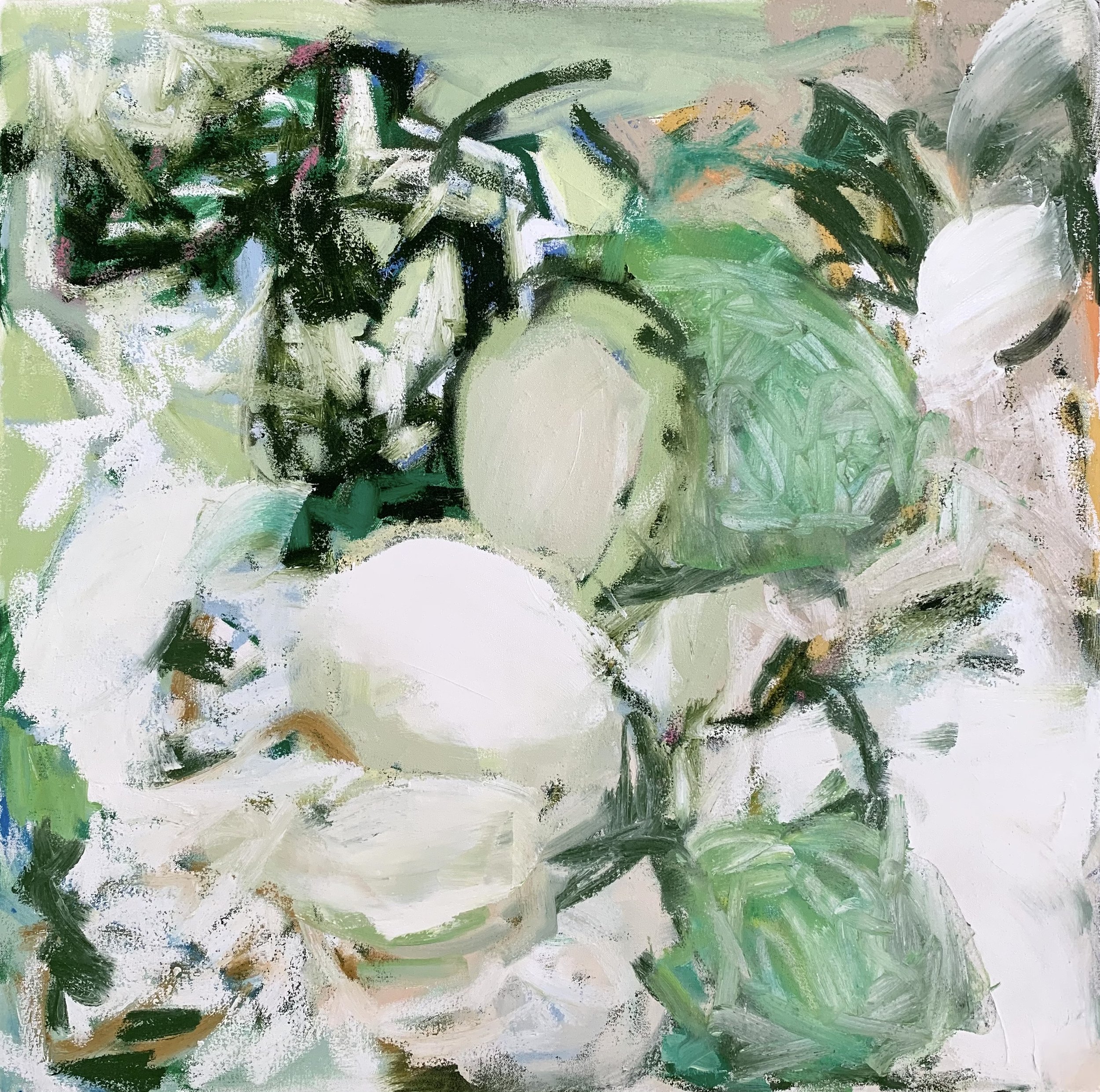 Magnolia, 30x30, $3,500.