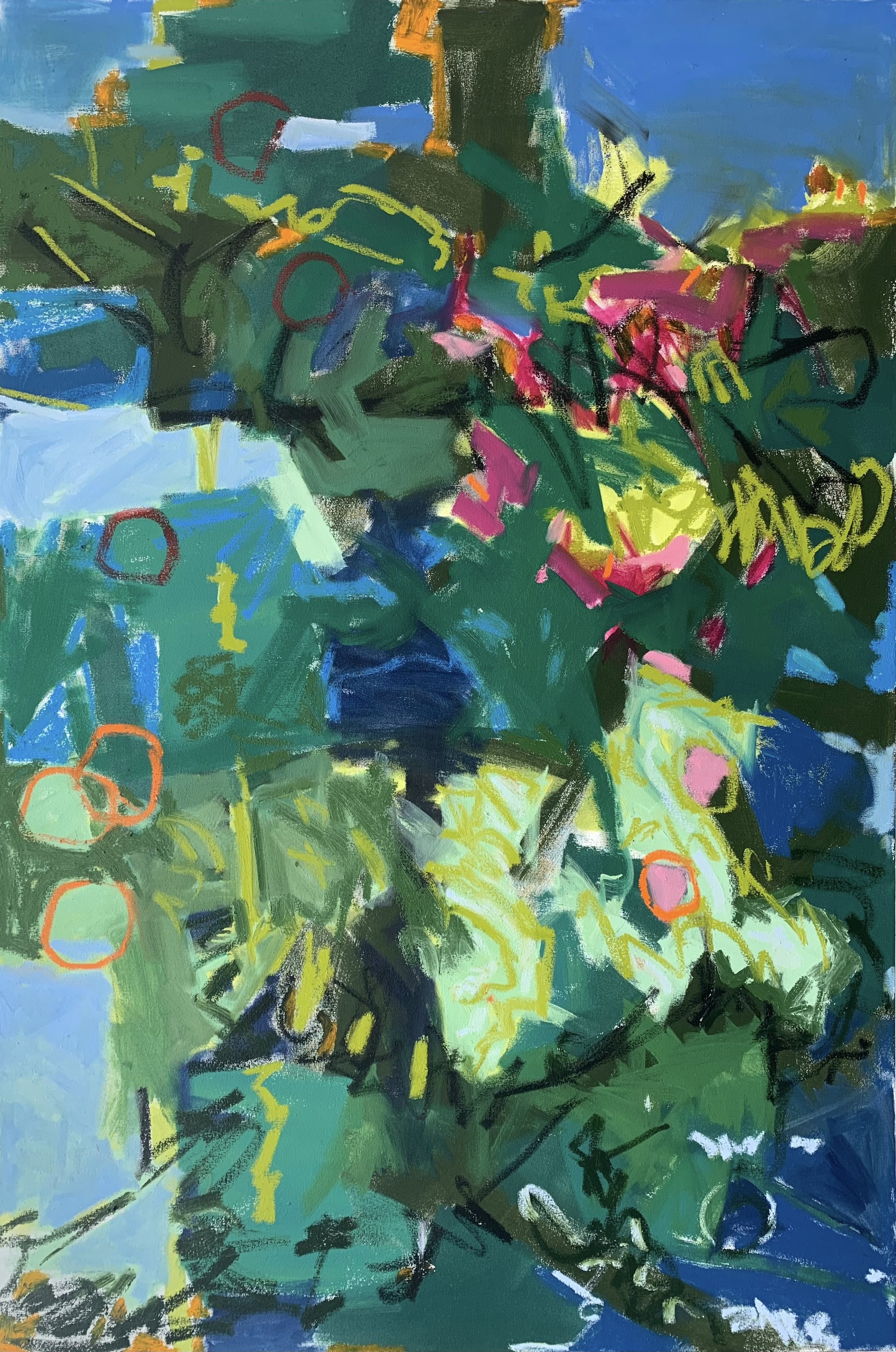 Cocktail Hour, 72x48, $11,000.