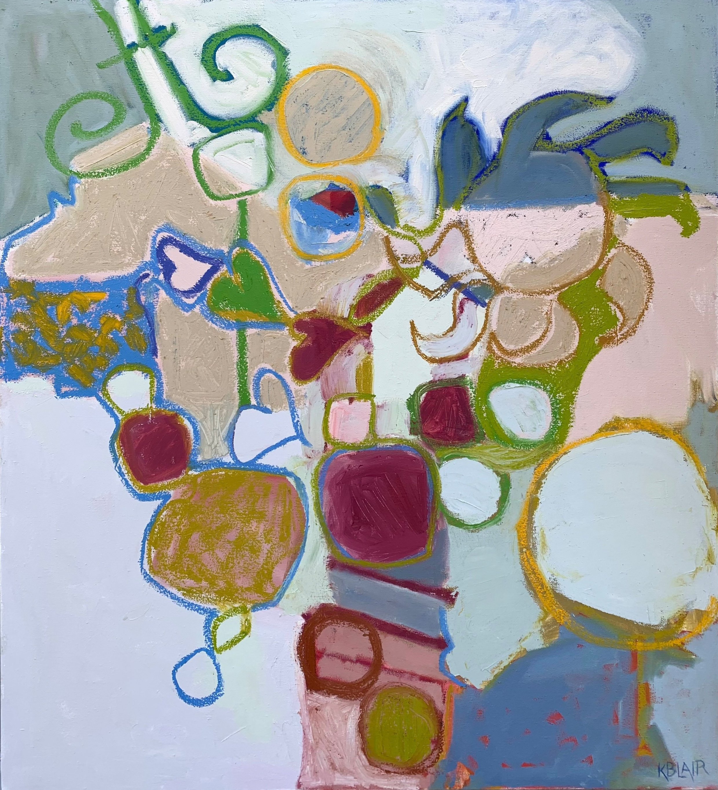 February I, 44x40, $6,000.