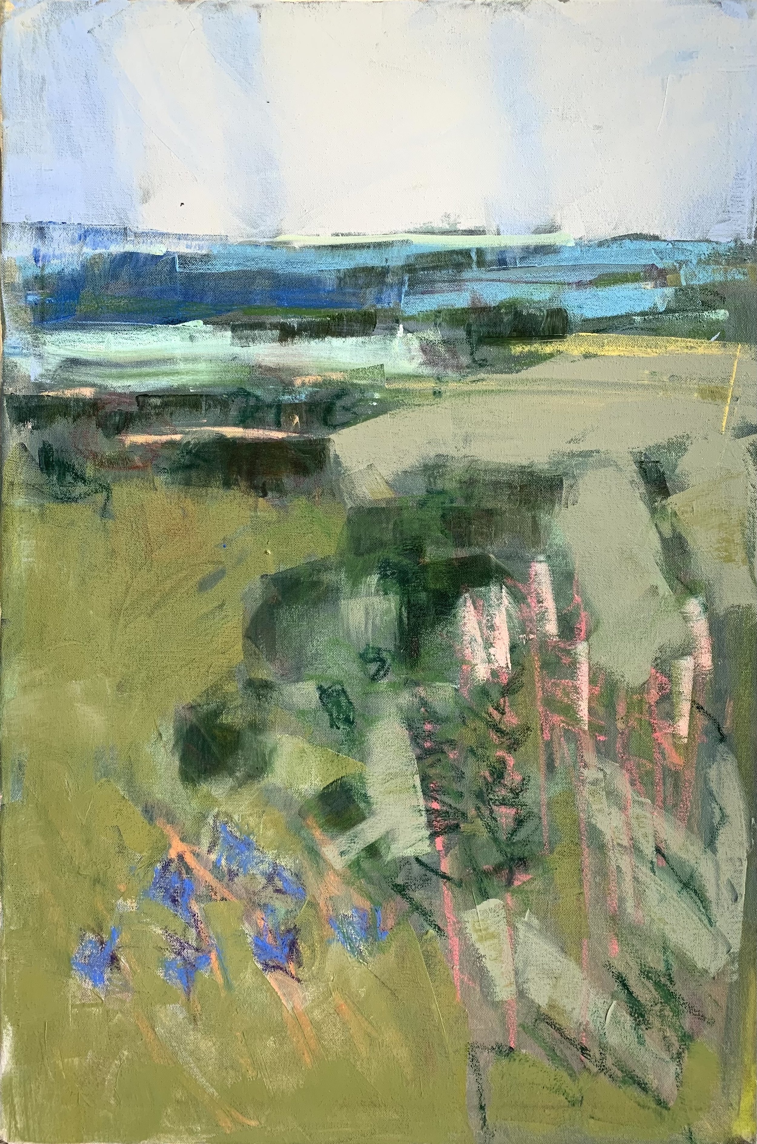 Rolling Hills, 36x24, $4,000.