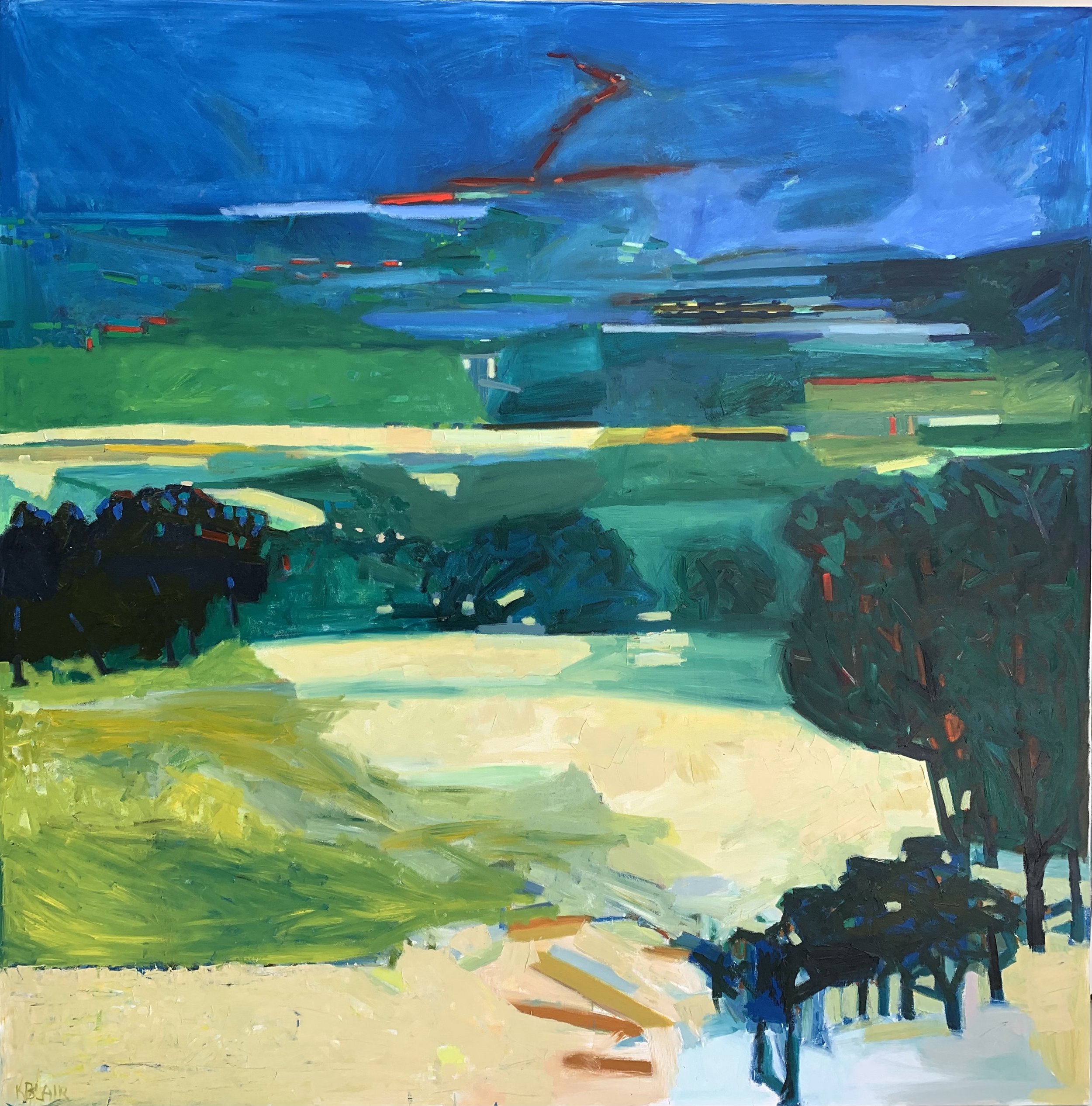 Long View, 74x73, $15,000.
