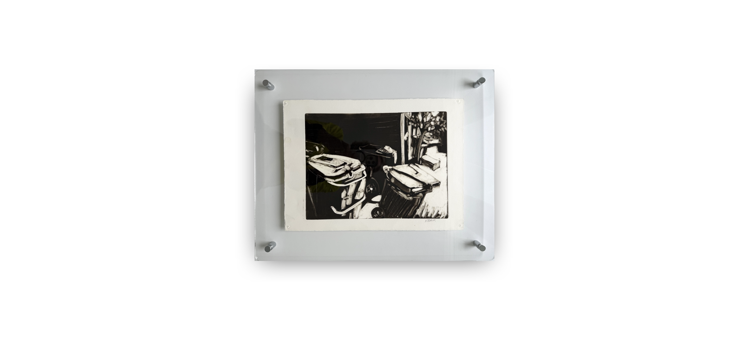 Monotype, Trash Cans, 15x11, $400.