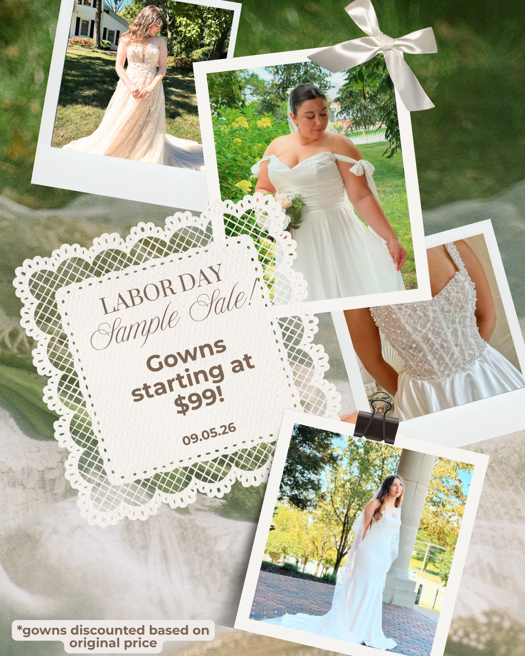 Labor Day Sample Sale