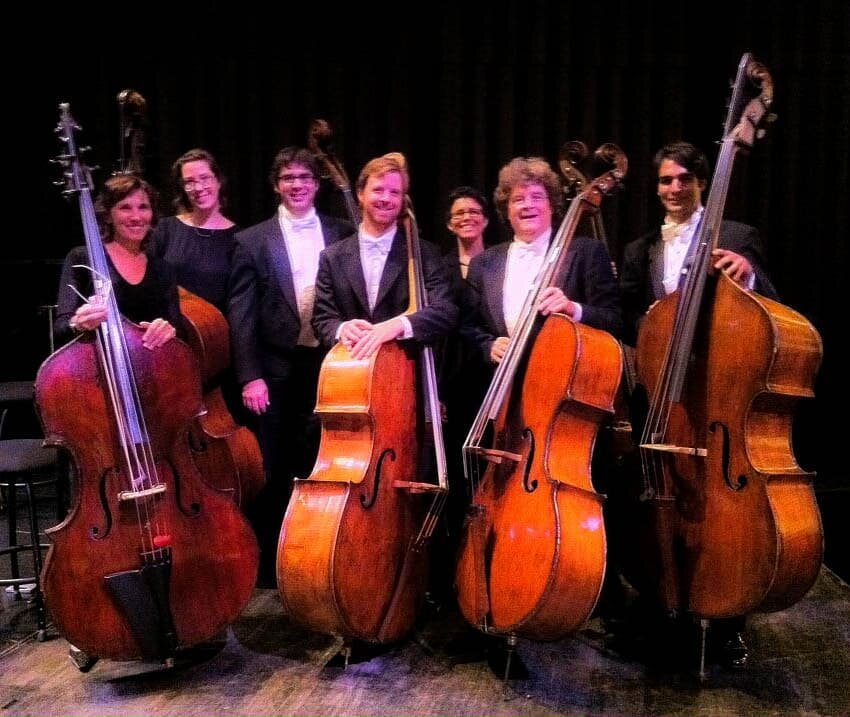 Another happy throwback, this time with @hildacowiehildacowetc - remember this one Hilda?

This was one of the most memorable performances I've had in life, sitting directly behind two of my bass heroes for Rachmaninov's 2nd Symphony. As if that bass