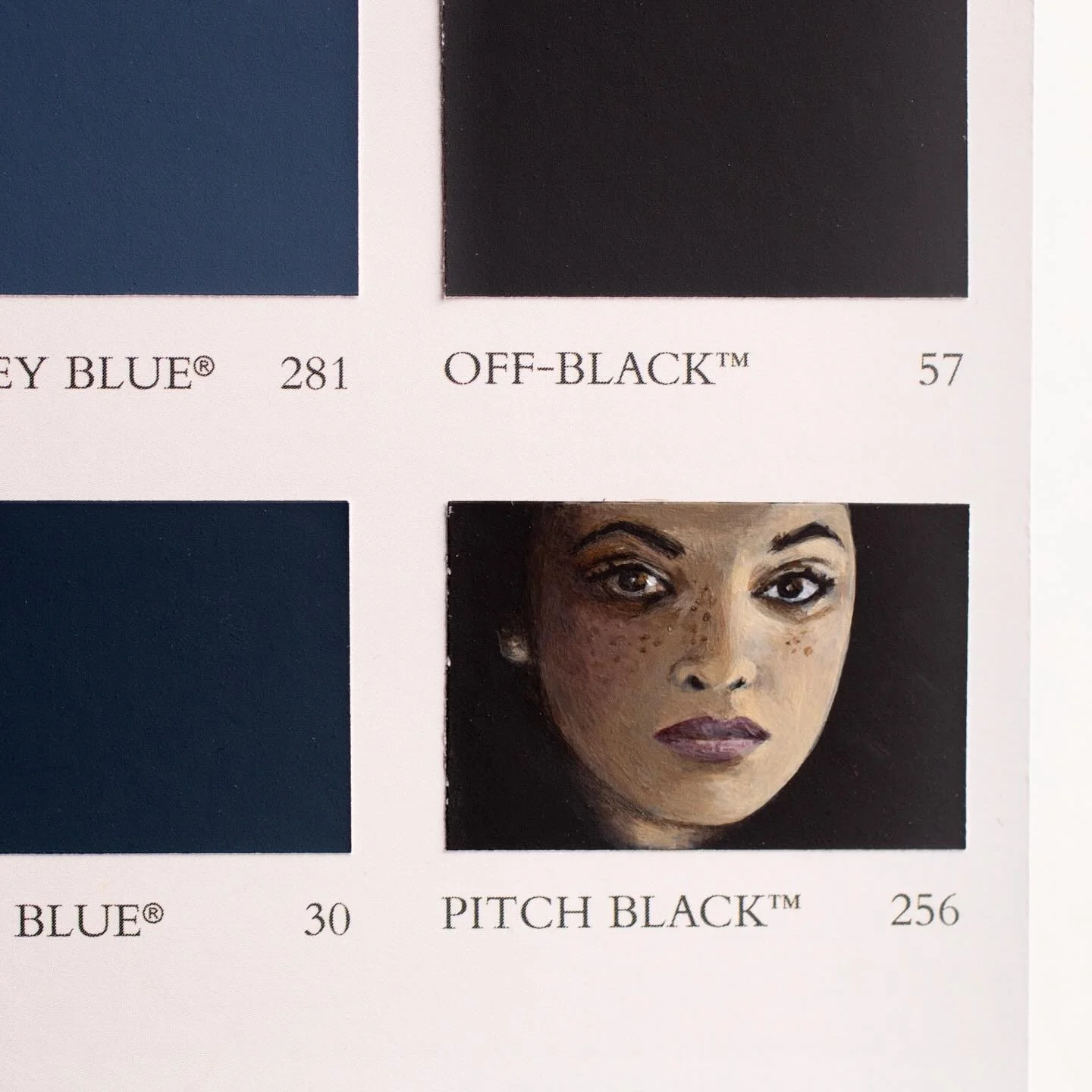 It felt like the right time to paint a defiant young woman 💥