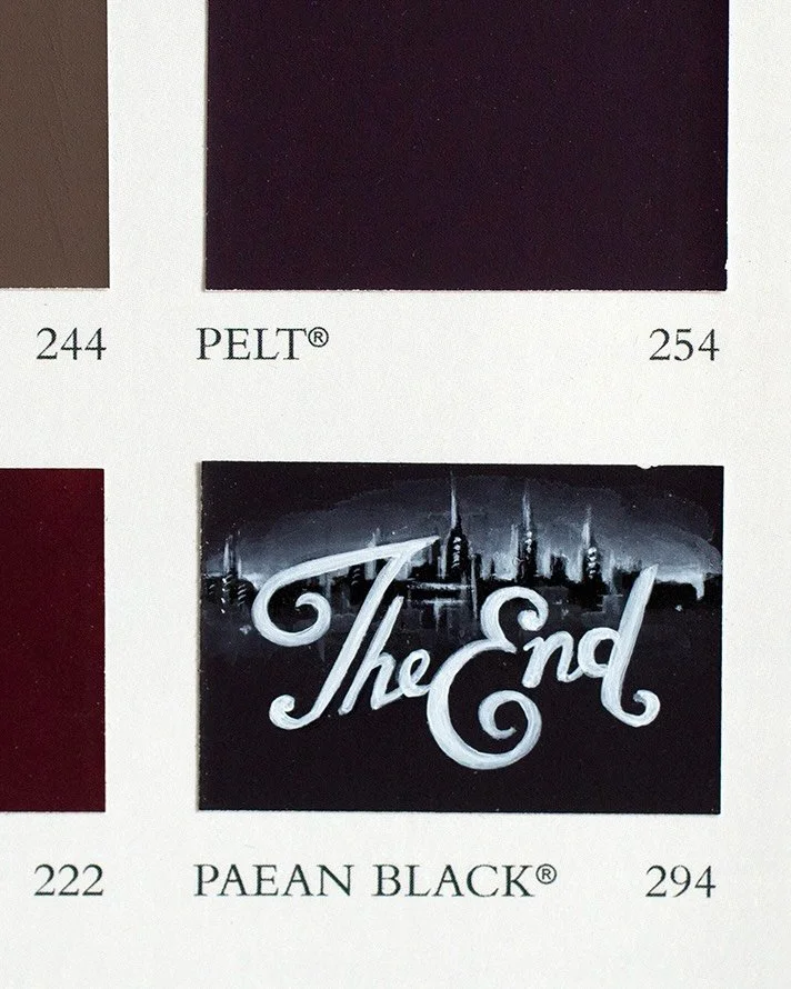 The Nights 🌙✨

I&rsquo;ve just gathered together all my paintings on dark colours. 

When I&rsquo;m painting paint chips I&rsquo;m always thinking about the atmosphere that&rsquo;s building up, and it&rsquo;s the nighttime paintings more than any of