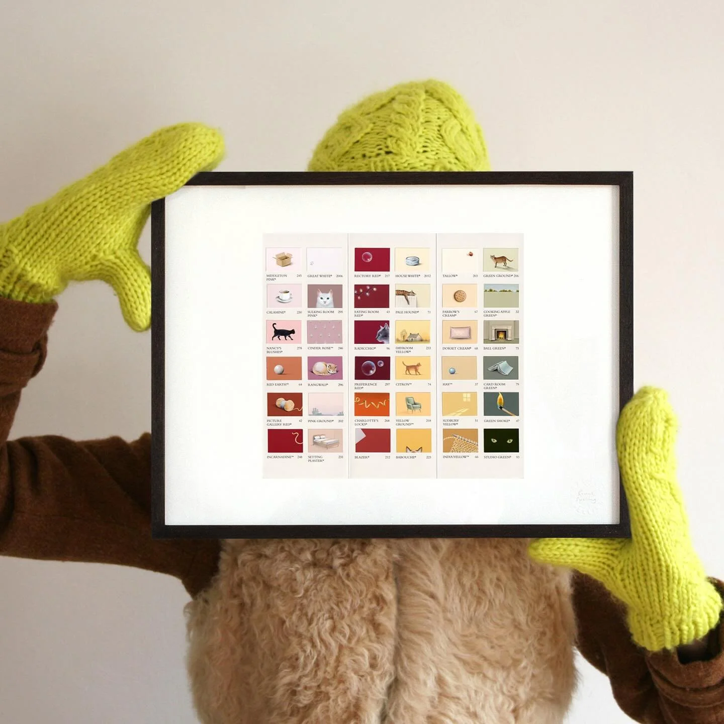 Thank you SO much to everyone who&rsquo;s bought a print over the weekend 🥰🥰 I&rsquo;m in the studio getting everything packed up and ready to go out. There&rsquo;s free worldwide shipping for a few more hours on The Cats and everything else in my 