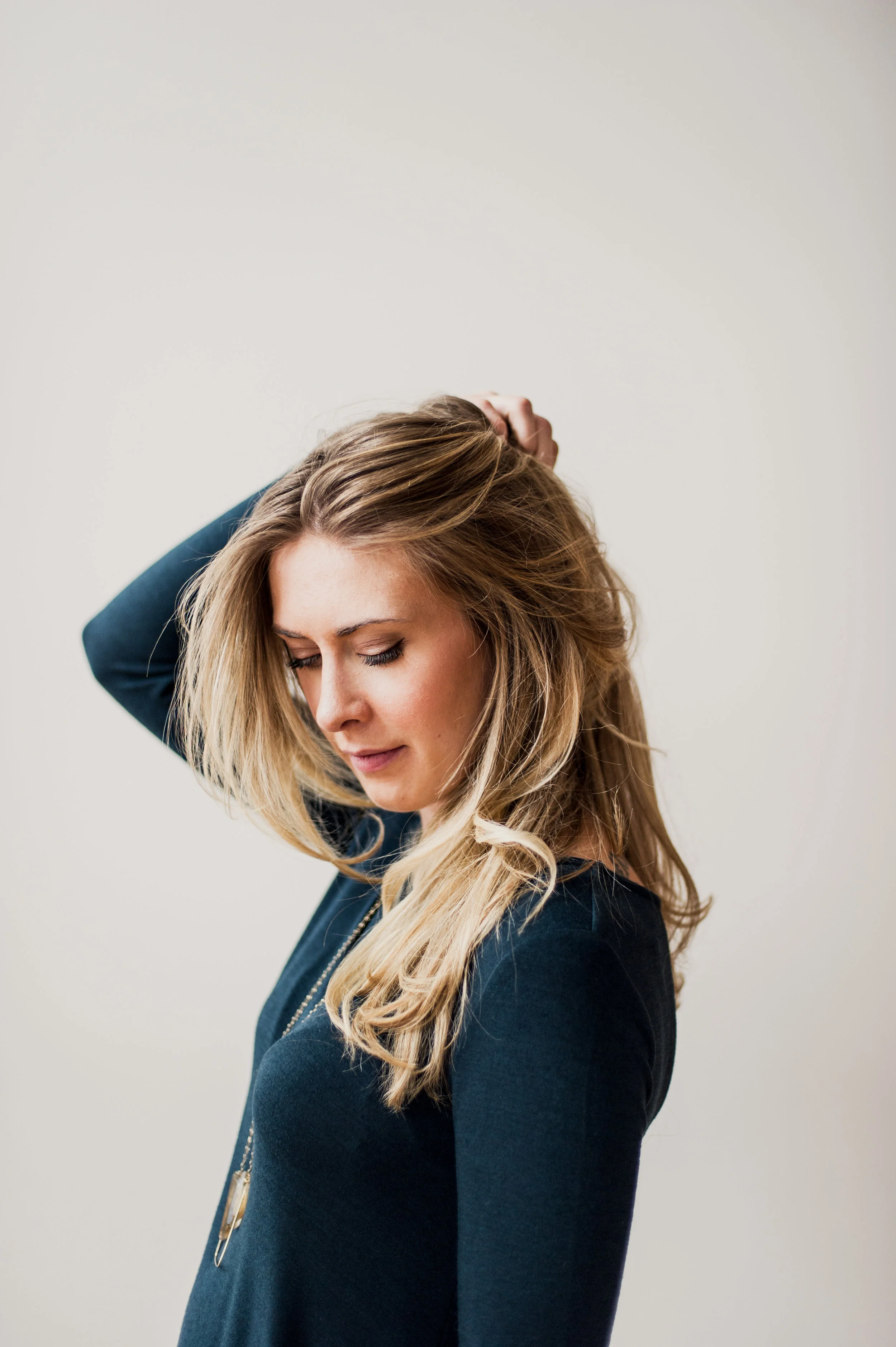 Woman Playing With Hair