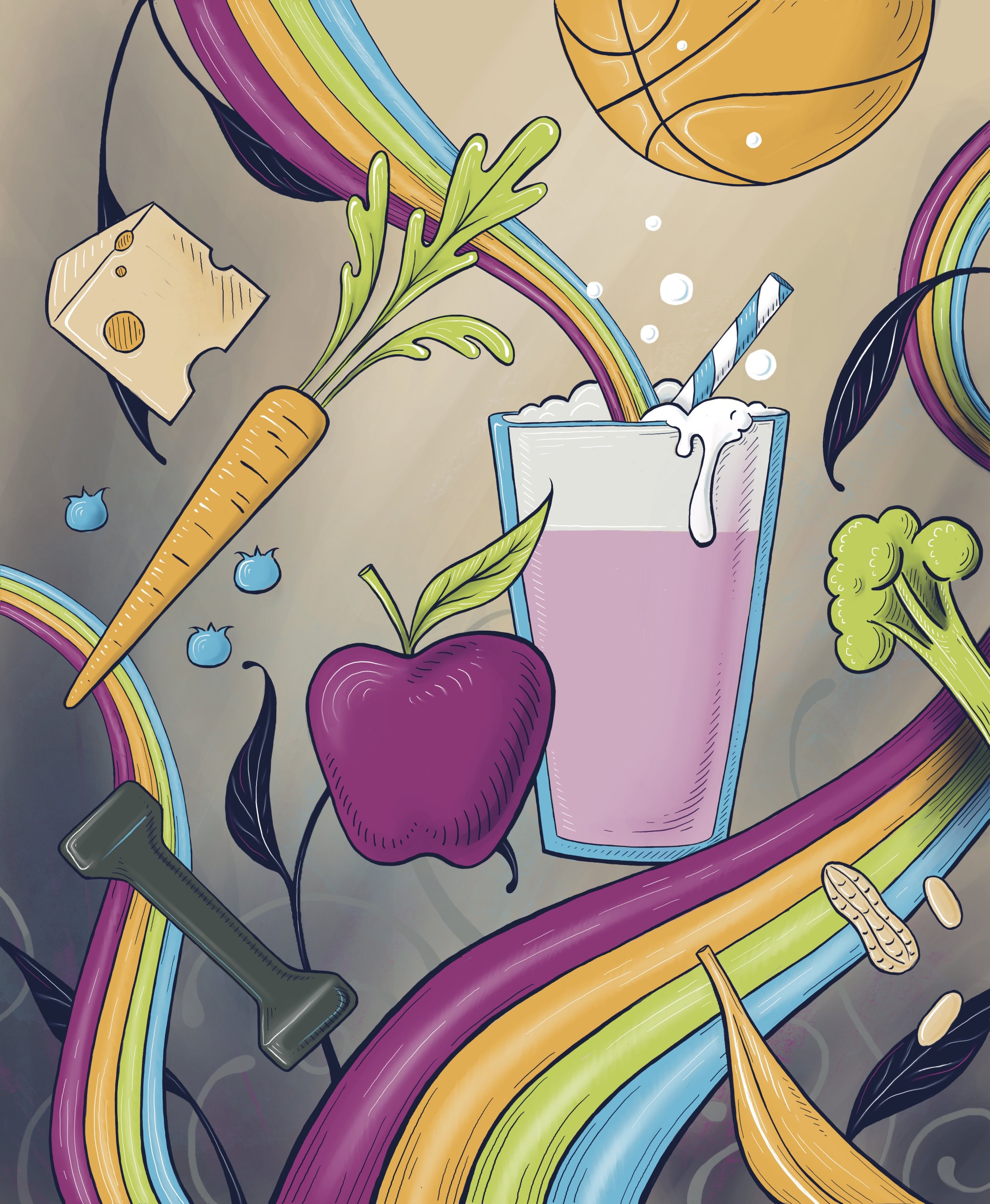  chapter divider for "Exercise and Wellness" 