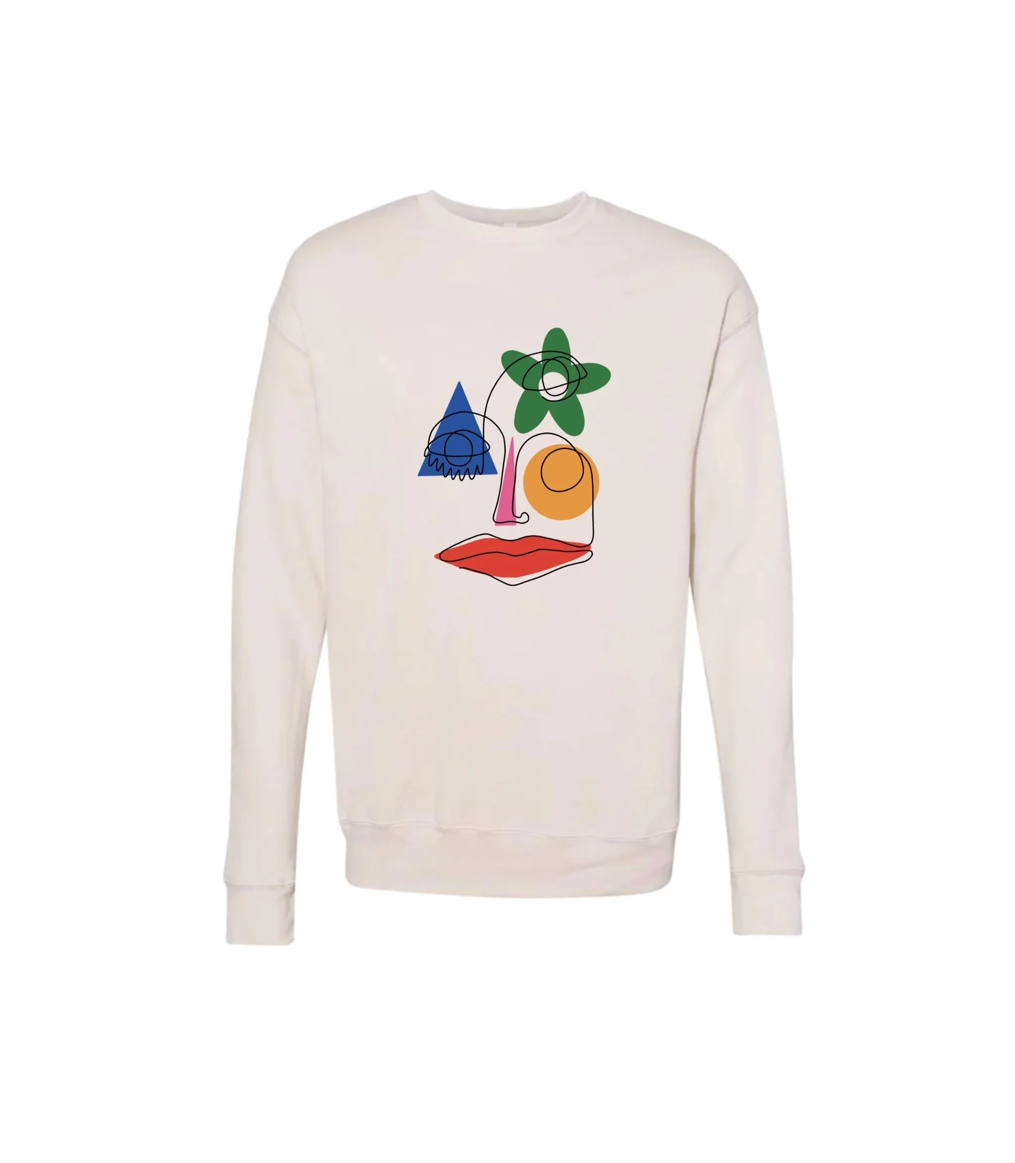 Funny Face Adult Crew