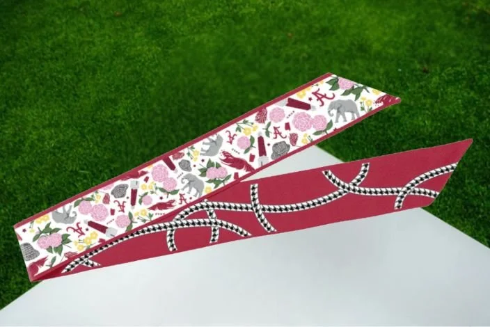 Saturday Silks - Bama Twilly Scarf