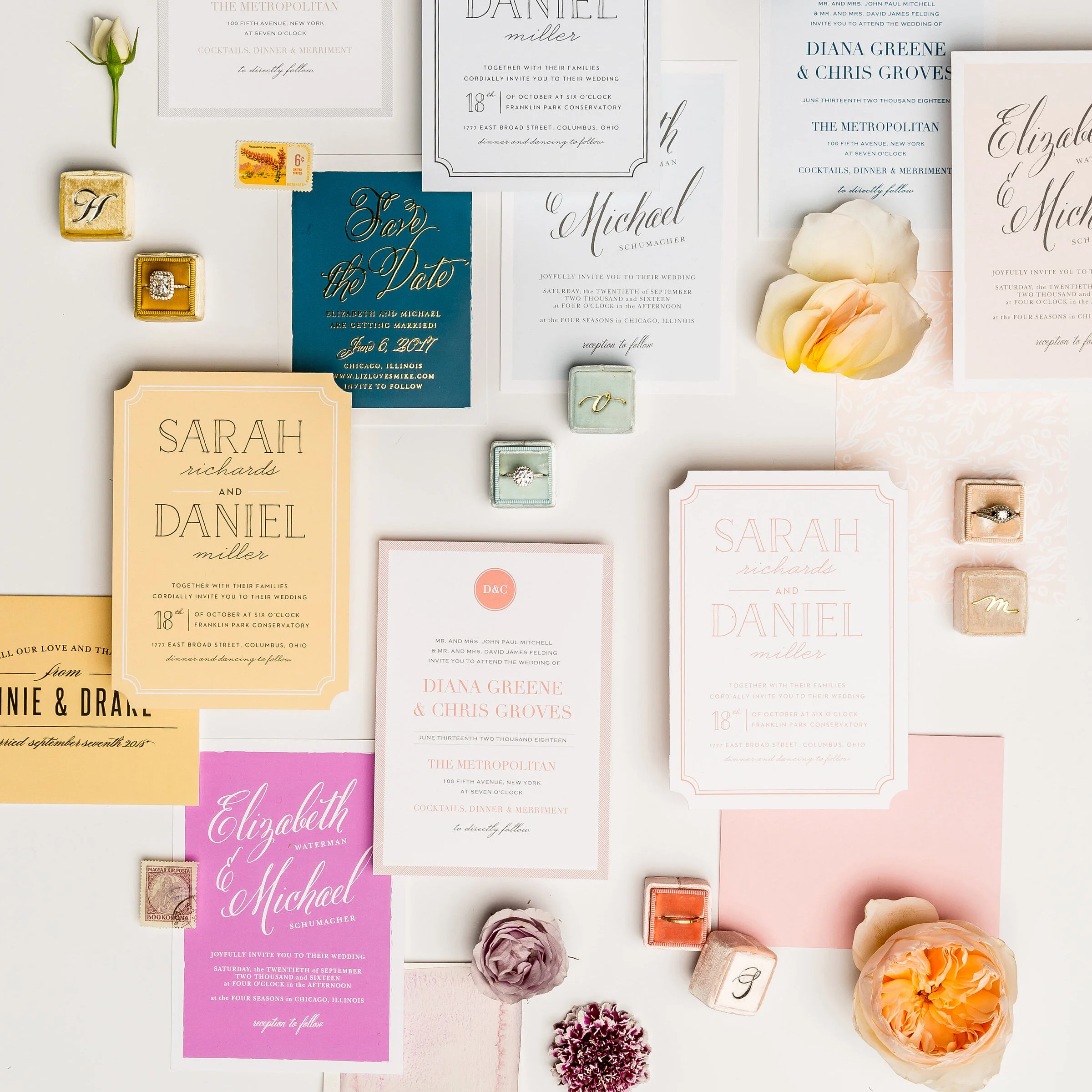 Los Angeles Wedding Planner Invites