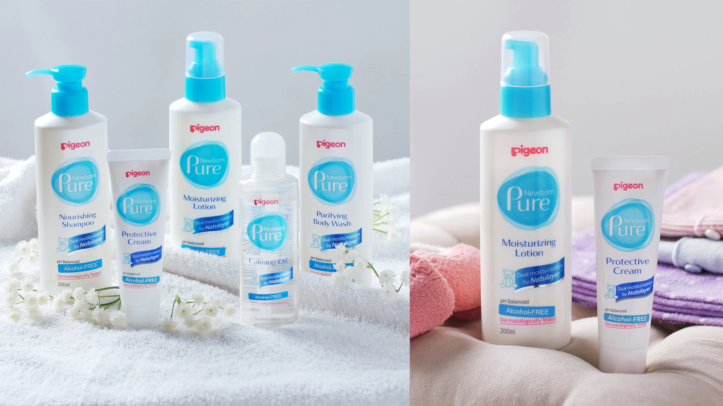 pigeon baby product photography