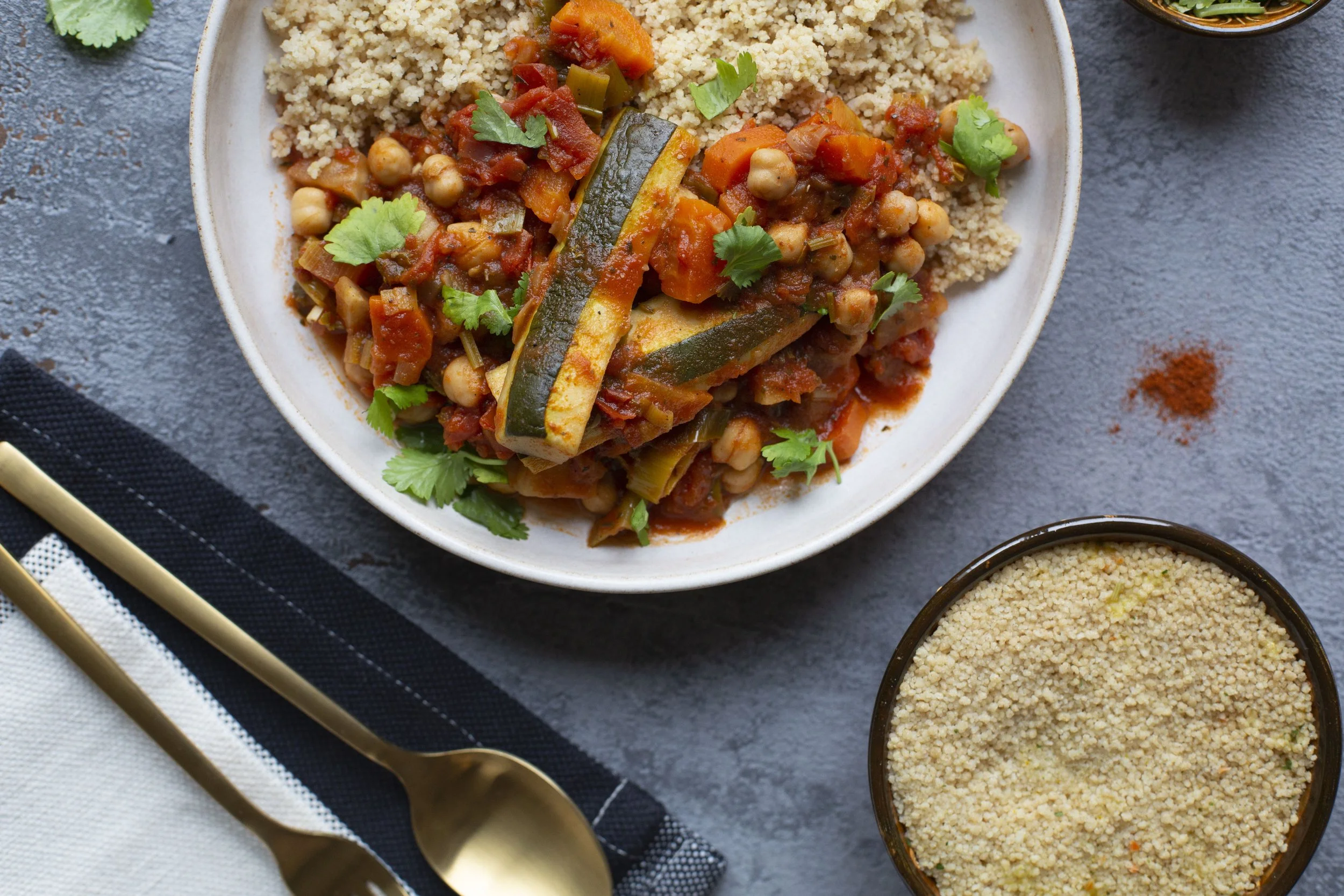 Vegetable couscous 
