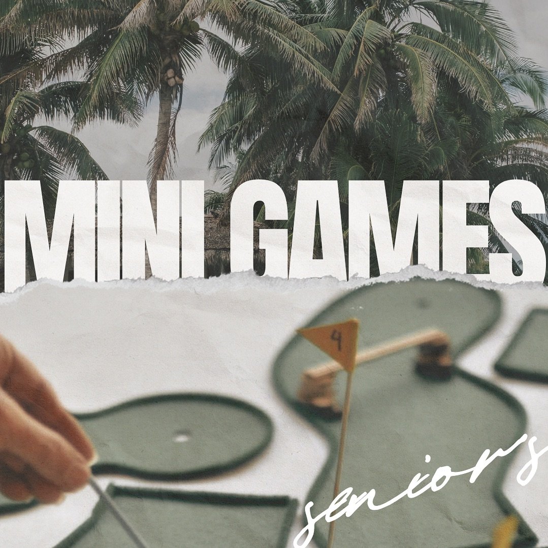 MINI GAMES &spades;️

seniors week 10