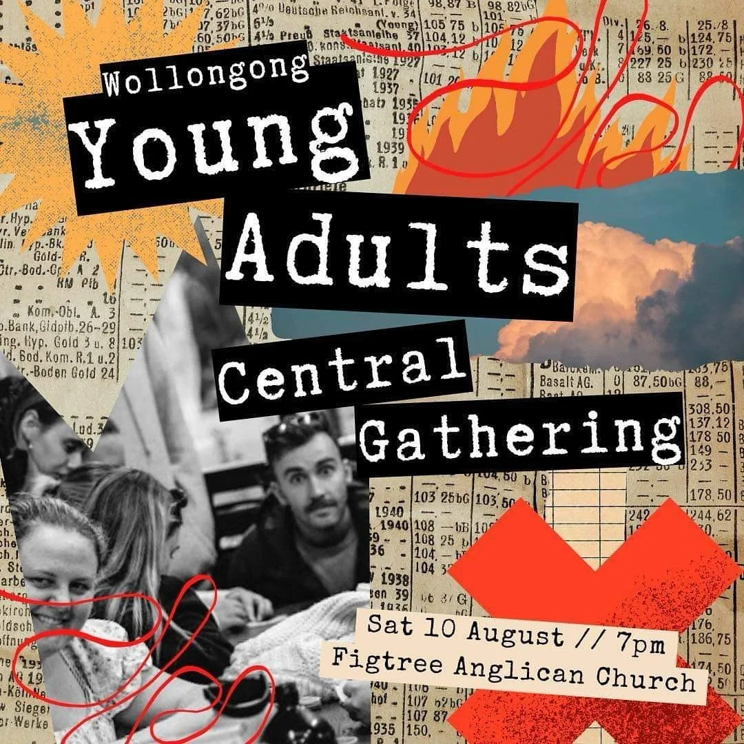 Join us on Saturday August 10th at Figtree Anglican Church for our first ever YA Regional Event!! 

This will be a great event to meet other YA in the Wollongong Region who may be at the same life stage as you! All are welcome! Invite your friends!!
