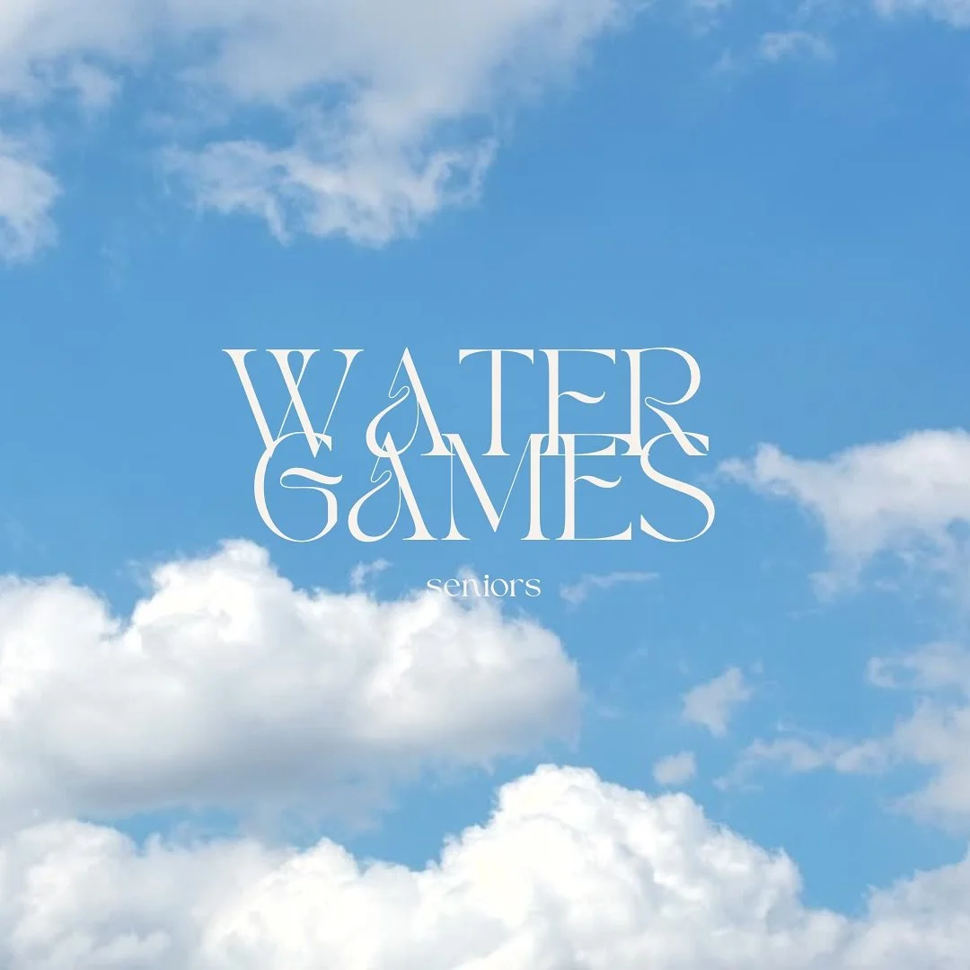 WATER GAMES 🩵 

obviously, please dress appropriately! you know the drill 🫧🫧

seniors, week 8