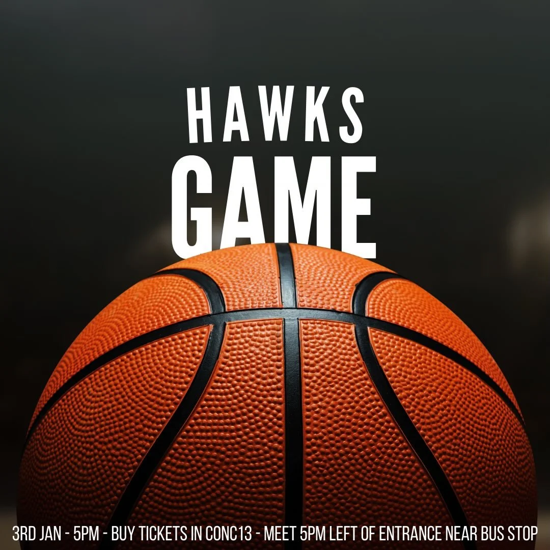 A great night out to cheer and connect. Meet left of the entrance near bus stop, the plan is to grab dinner nearby at the end of the game. Let Kaitlyn know once you have tickets so she can keep an eye out for you.

Saturday, 3rd January &ndash; 5pm @