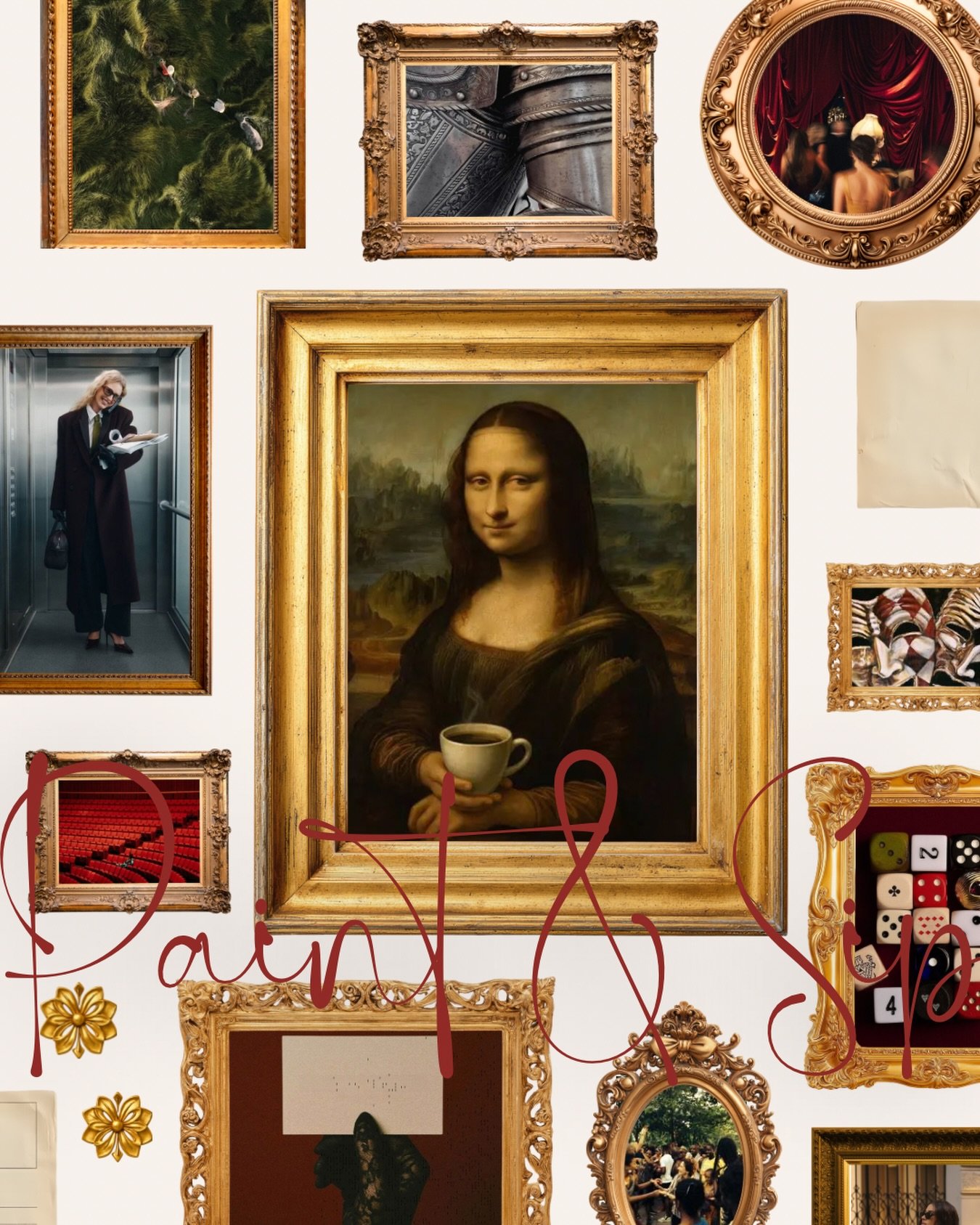 PAINT &amp; SIP 🖼️

juniors, week 7