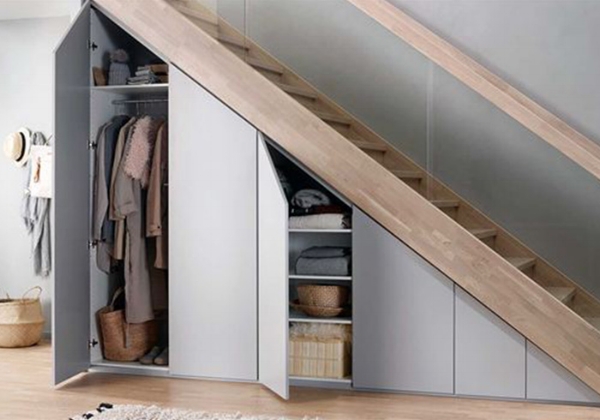 Stair Design Trends And Ideas Custom, Under Stairs Storage Cabinets