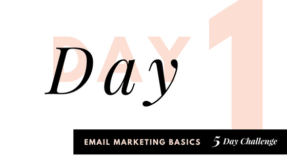 Email Challenge Day 1