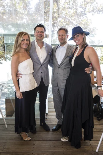 Ellen and Matt Kennedy with Jason and Dani Murray.