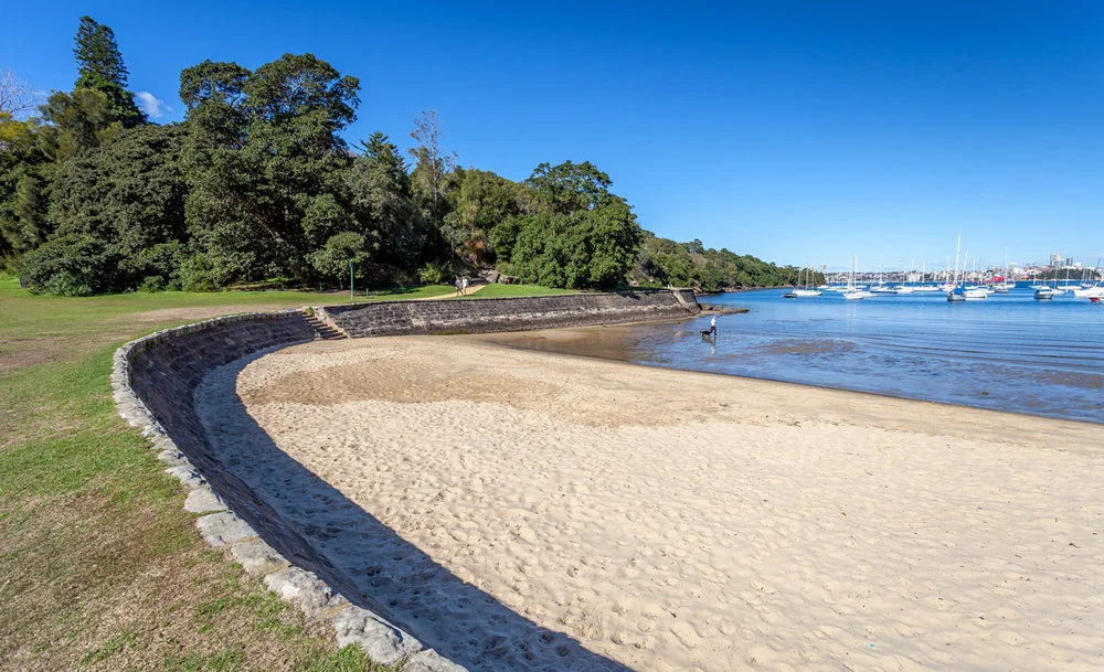 The Curlew Artists' Camp walk begins at Sirius Cove.