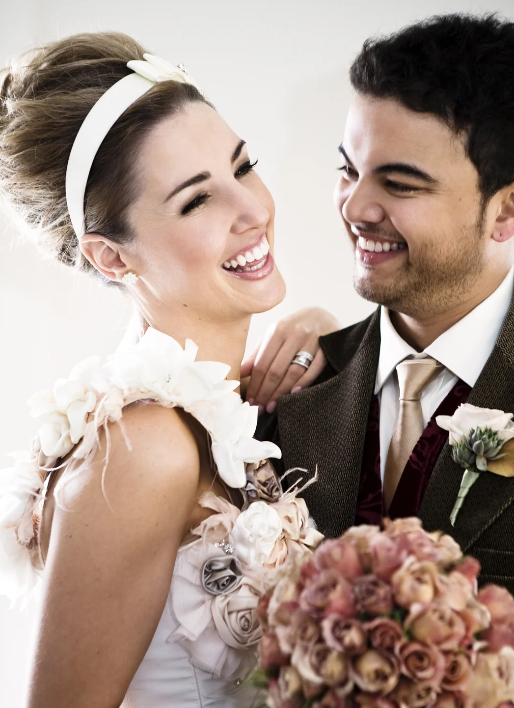 Graham photographed the wedding of Guy Sebastian and Jules Egan.