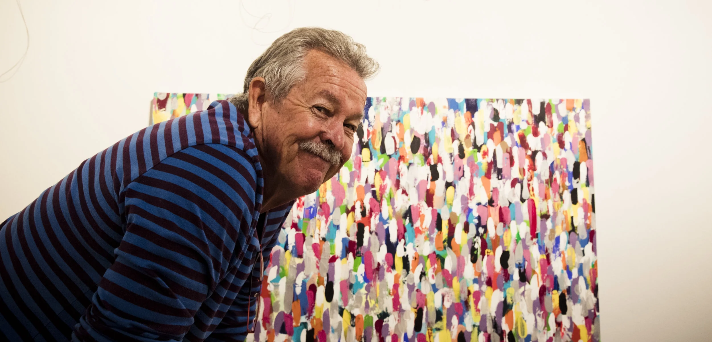Ken says he is thrilled to be involved in the 30th anniversary of the Mosman Youth Art Prize. Image: Graham Monro/ gmphotographics