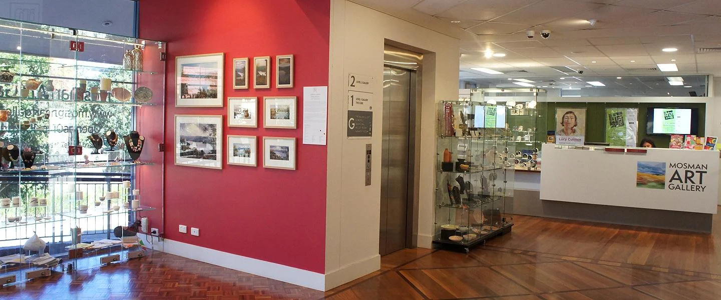 Mosman Art gallery is a great place to get local inspiration, says Lori.