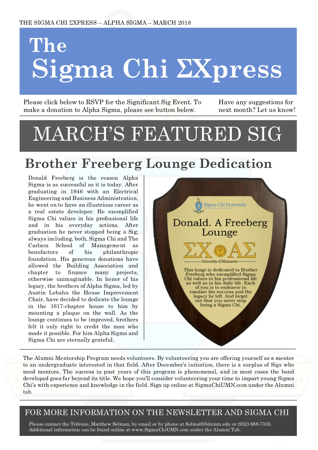 March Edition - 2018