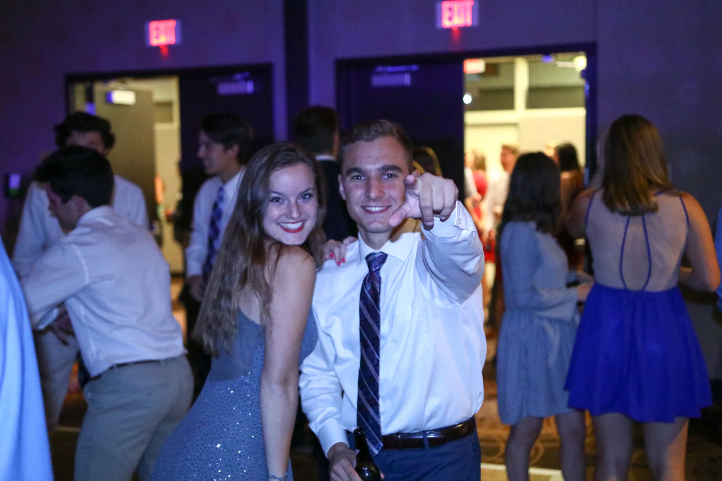 Consul Mirkovic busting out some moves on the dance floor during last year's Sig Sig event.
