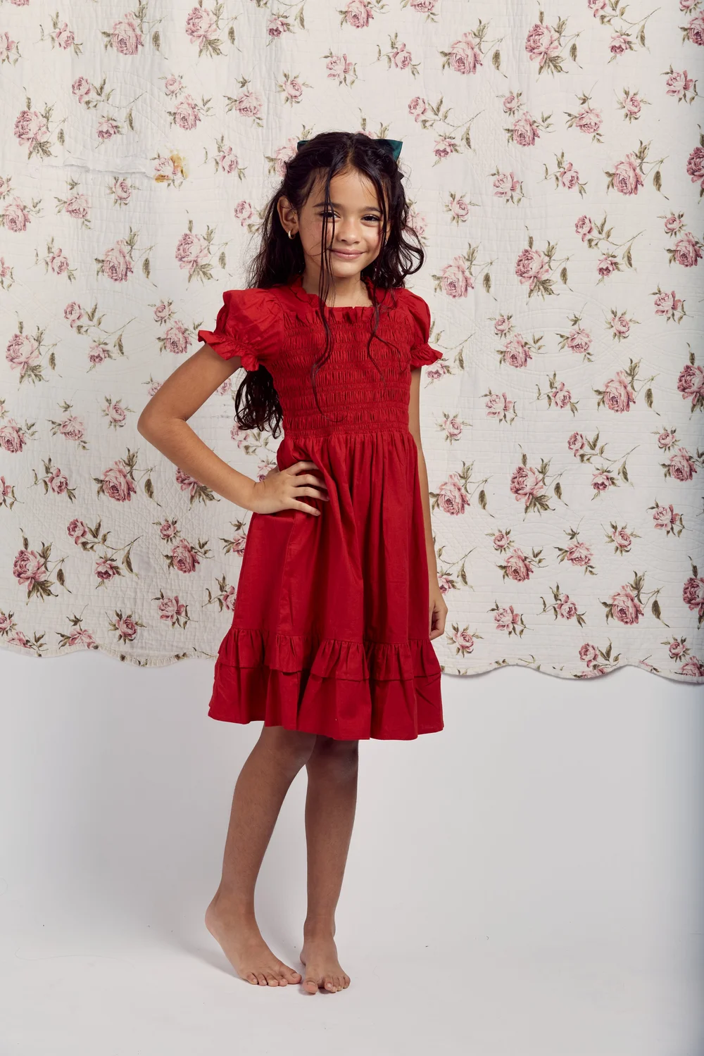 d&g red dress Red evening dress made DG-LGF-208003