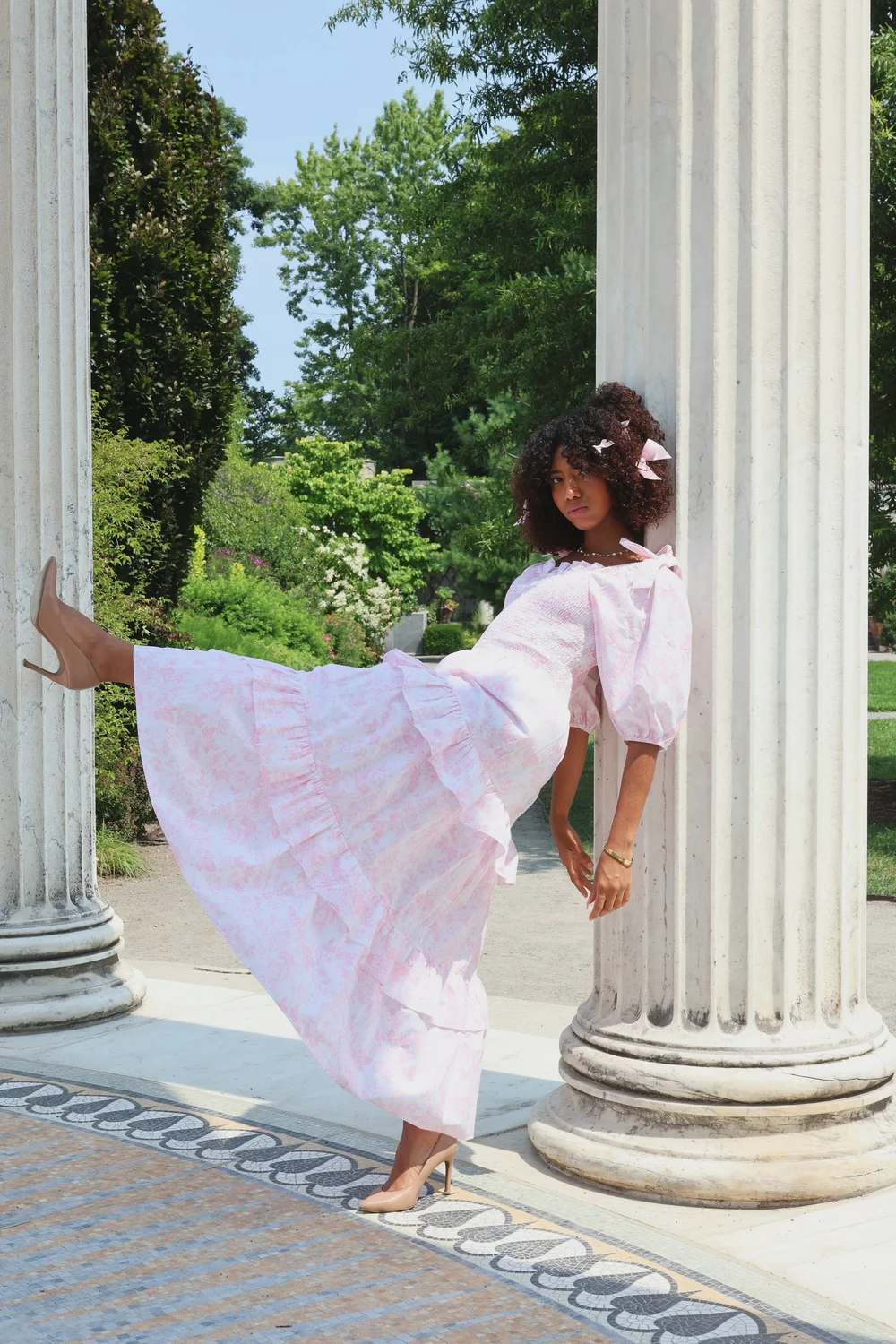isabella pink dress Isabella Satin Dress