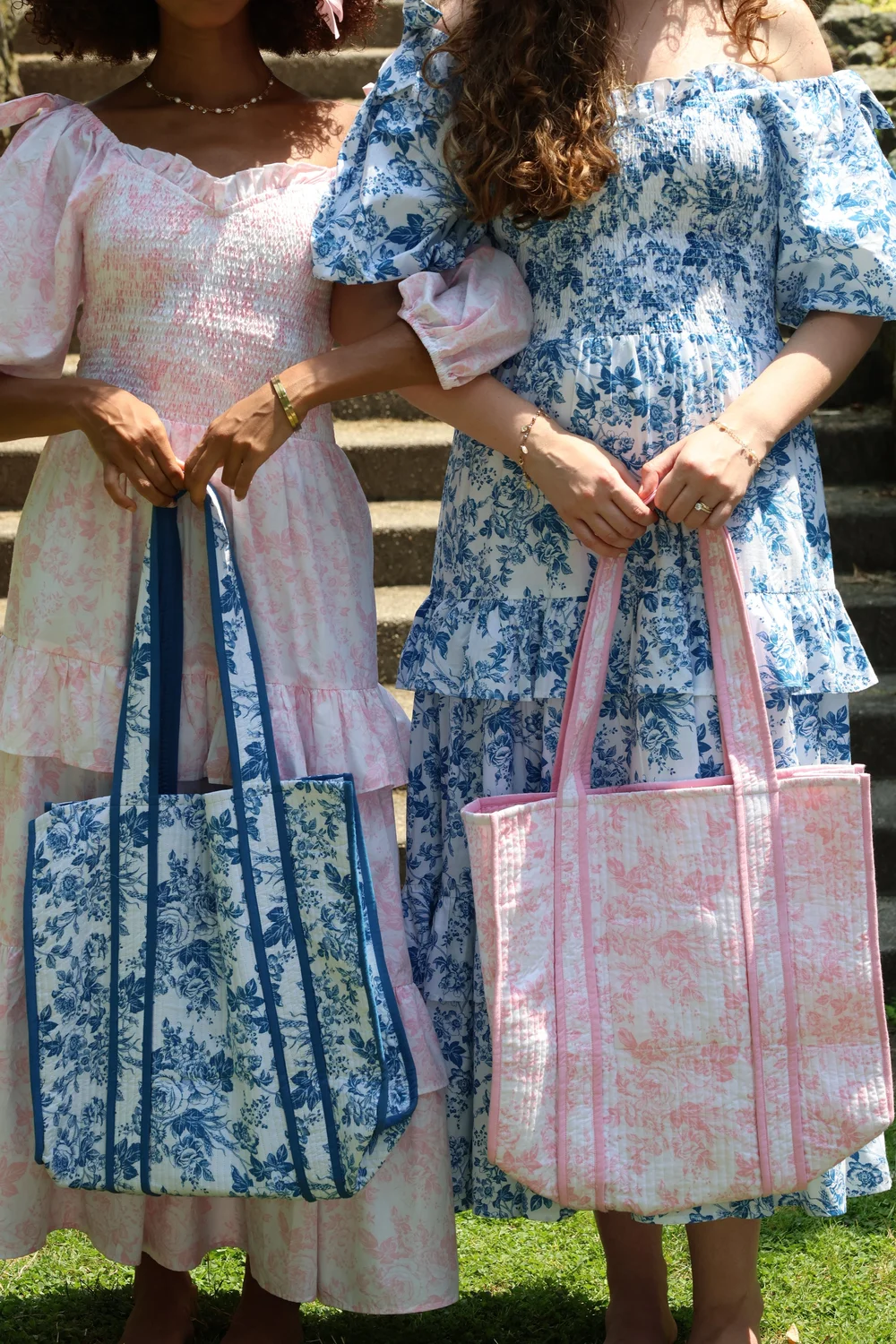 Isabella Dress -Pink Toile — Dynasty George