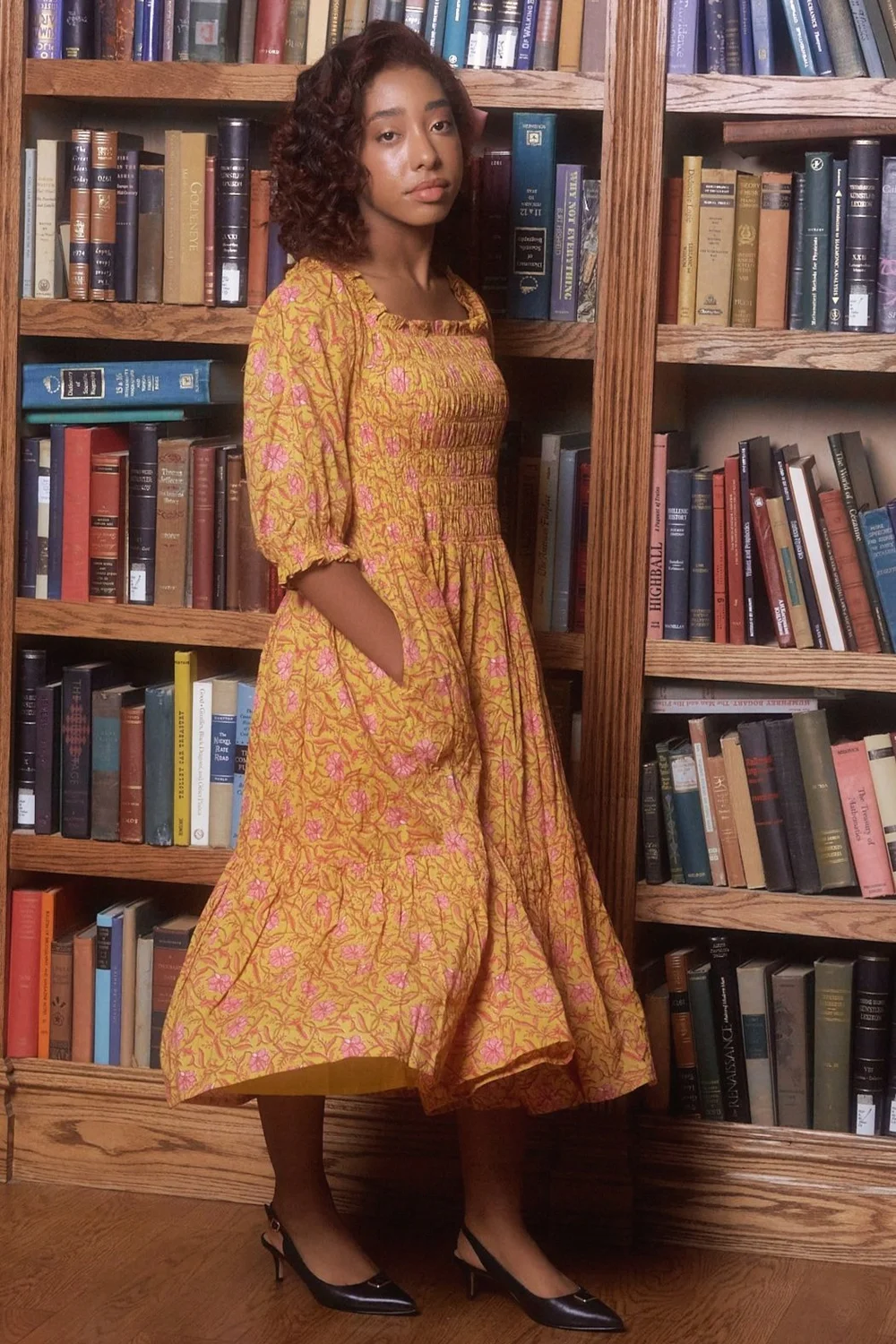 knee length dresses for ladies Delilah Mauve Linen Dress & Bow – Drake's Ducklings