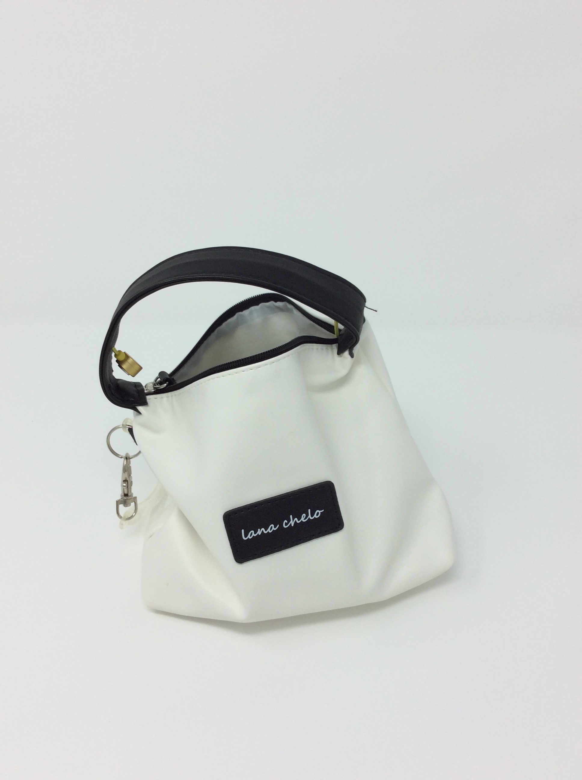 White PU LED ID Bag