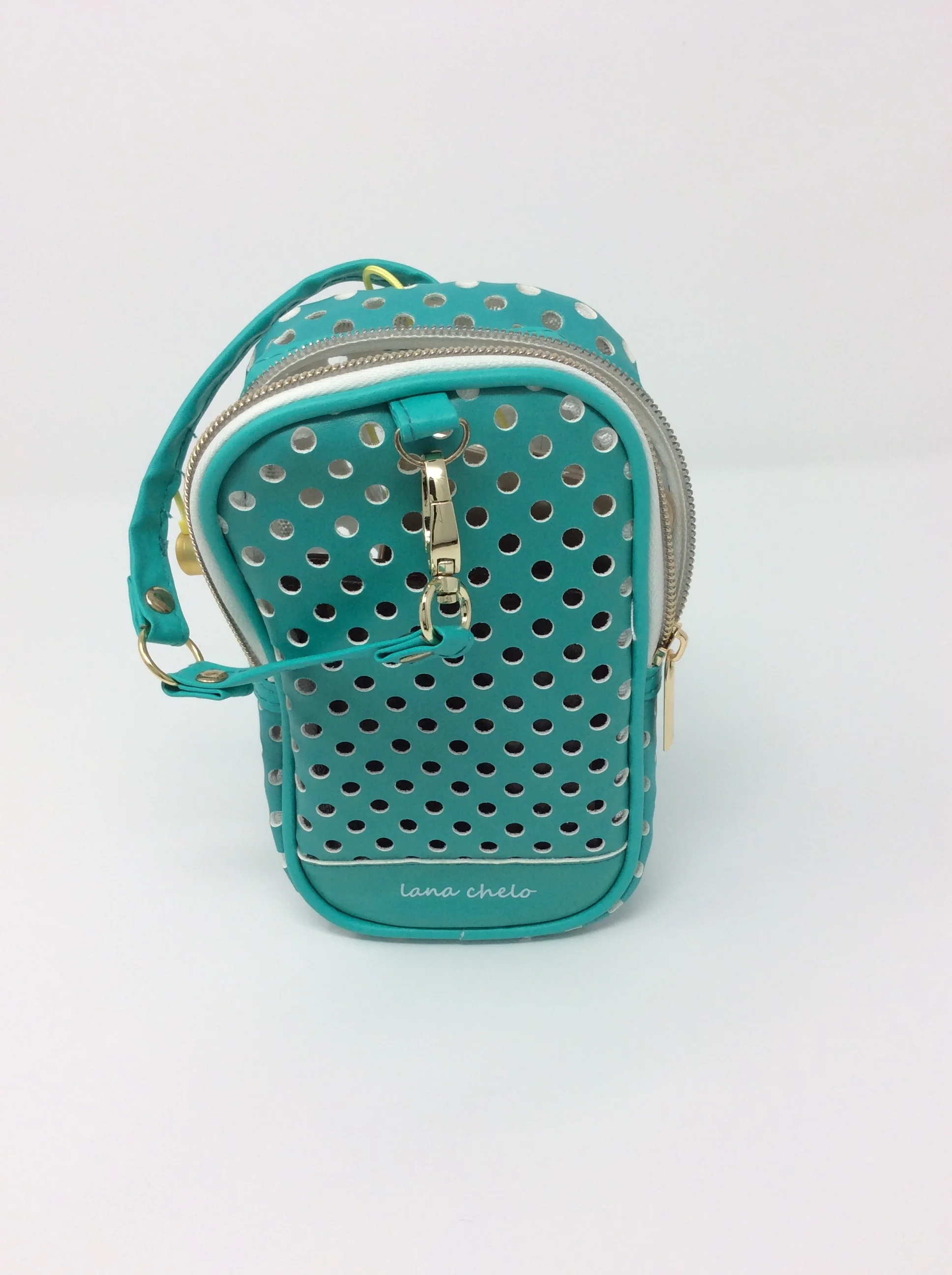 Teal PU LED ID Bag