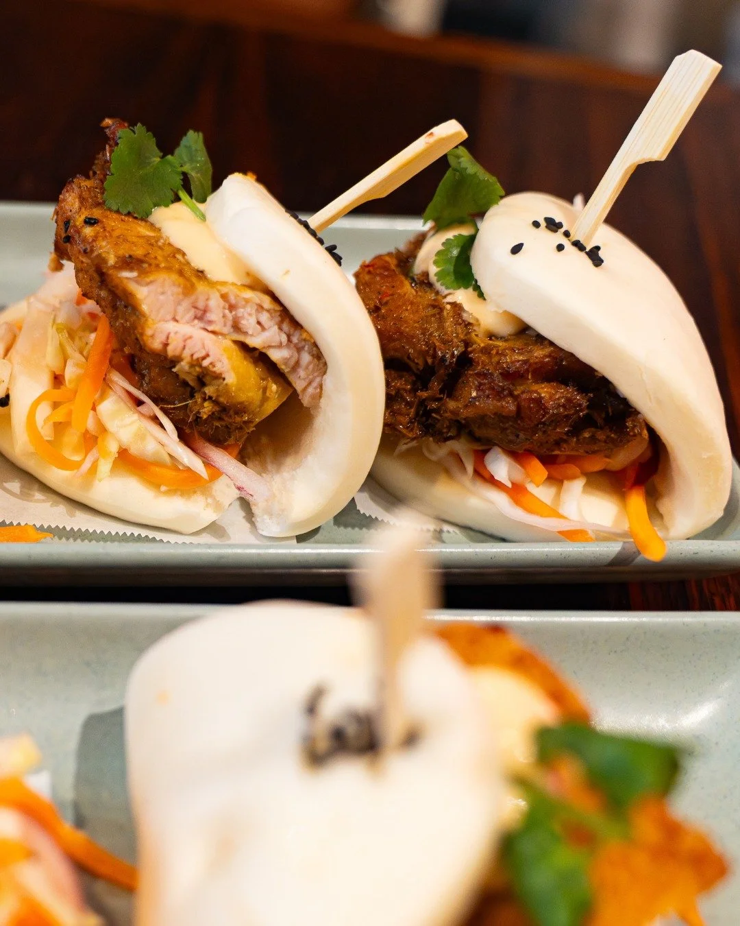 🥟 Bao Buns, Anyone?

Soft. Fluffy. Filled with flavour.

Bao buns are one of those bites that stop you mid-conversation &mdash; a pocket of comfort that carries whole stories of culture in its fold.

From the first steamy tear to the last saucy bite