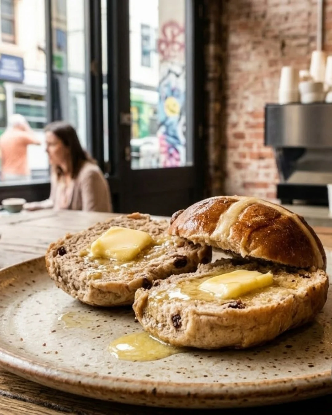 Hot cross buns, fresh from the oven. ✨

Soft, spiced, and steeped in tradition &mdash; a Good Friday ritual that never gets old