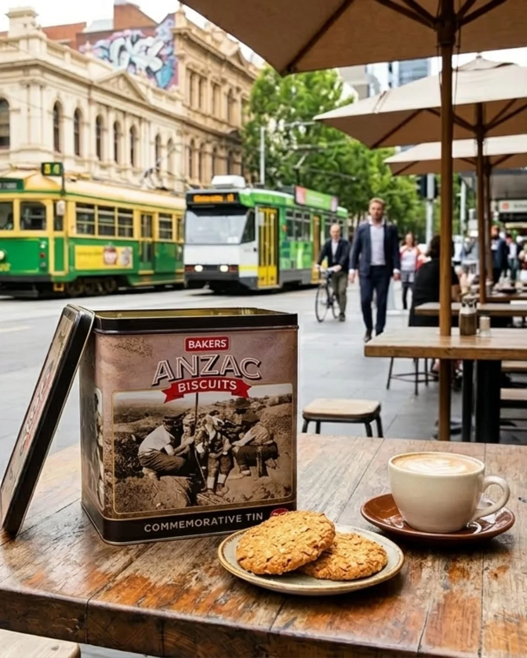 Today, we pause.

On ANZAC Day, we honour the courage, sacrifice and enduring spirit of those who served and those who continue to serve.

From the humble ANZAC biscuit baked with care and resilience, to the rich flavours passed down through generati