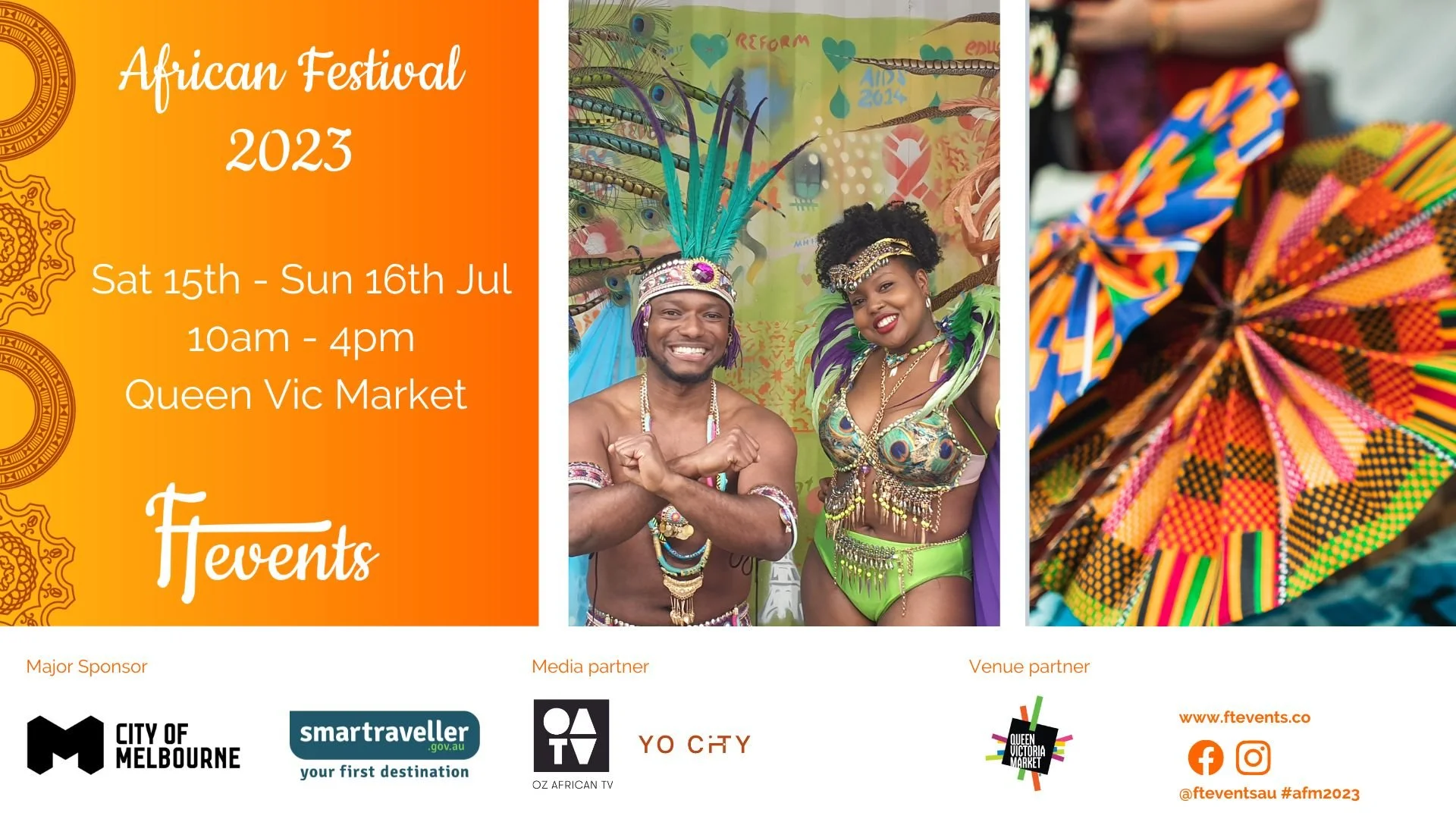 African Festival 2025 Queen Vic Market — Foodie Trails