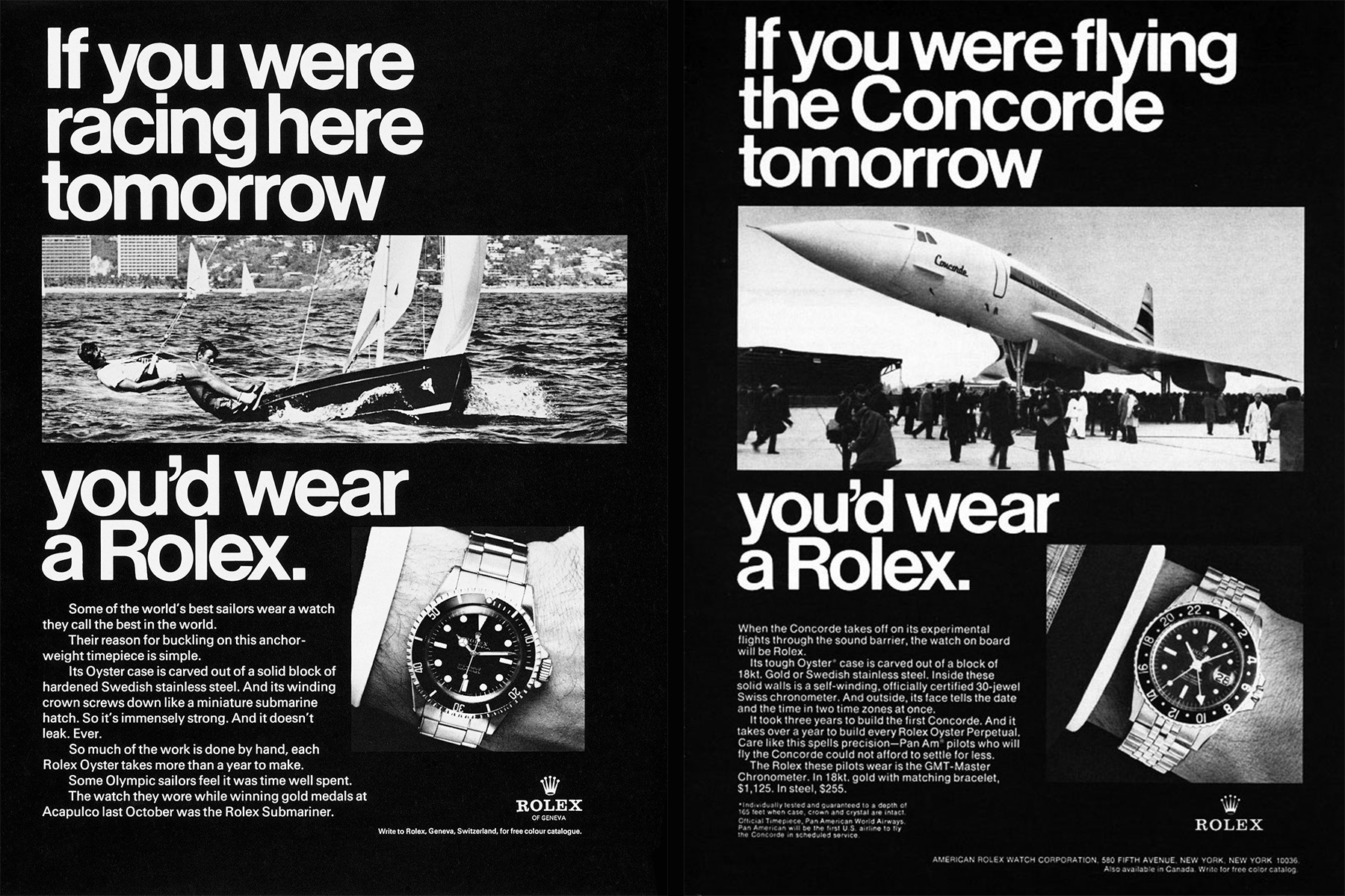 old rolex ads