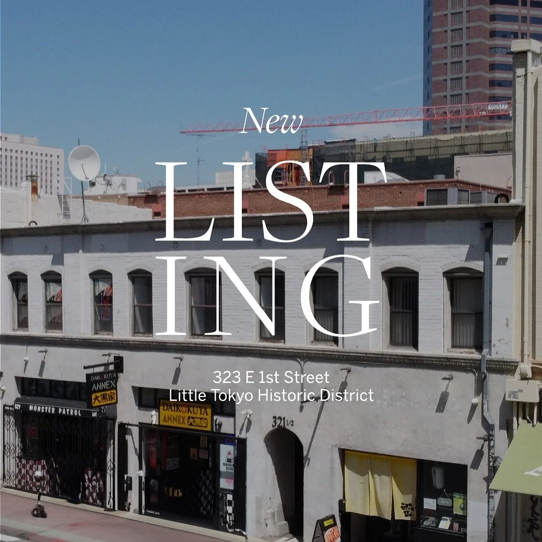 Just listed in the heart of Little Tokyo! 🌆✨First time on the market in generations - this historic 1899 gem is a rare investment opportunity you won&rsquo;t want to miss. Own piece of Los Angeles cultural history! DM for details! 

Asking $4,070,00