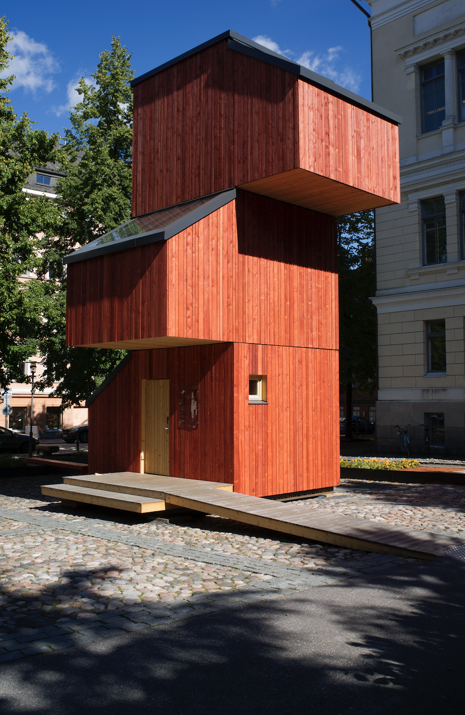 All about craft. The Kokoon: an affordable house project done while at Aalto University School of Arts Design and Architecture's Wood Program in Finland.